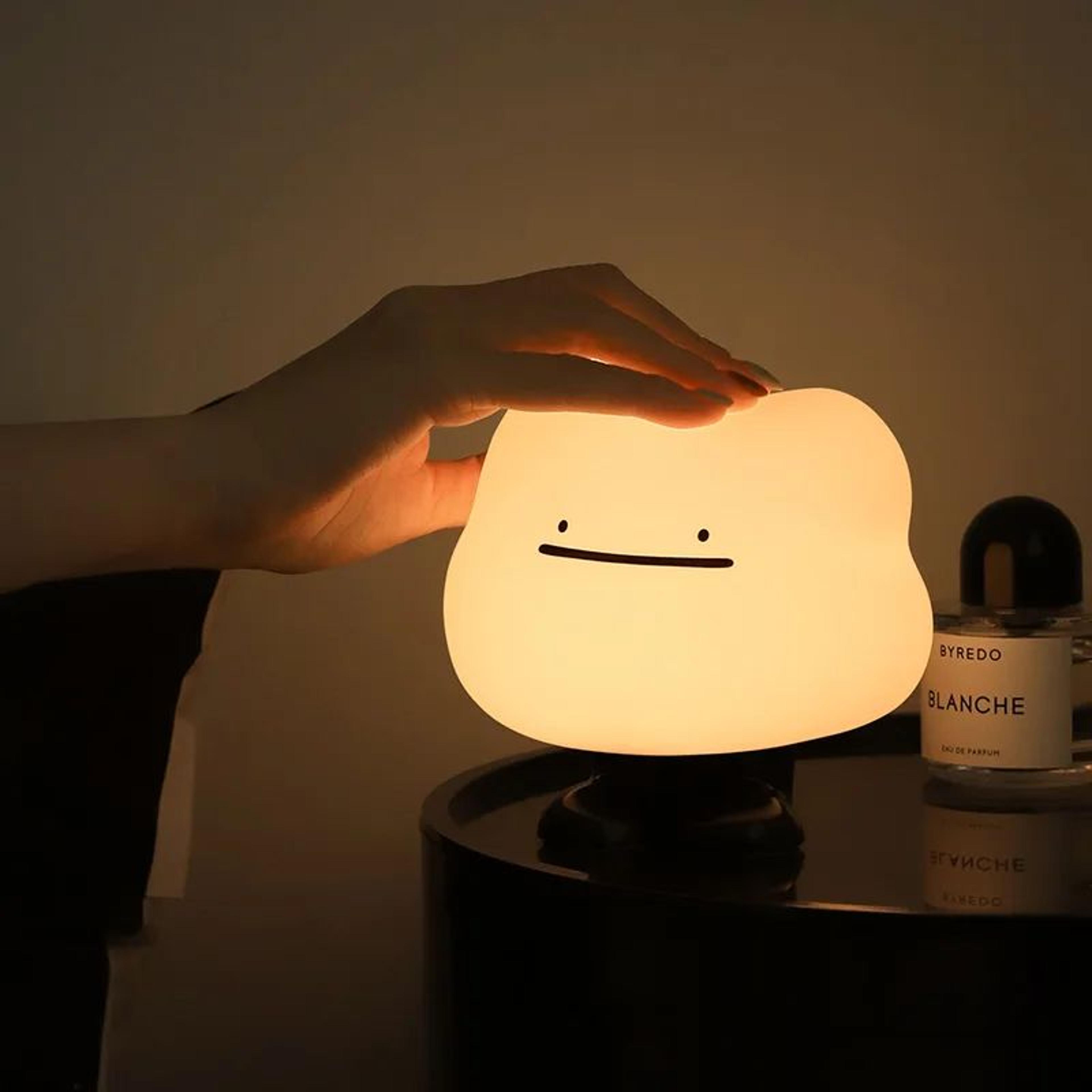 Colorful Rechargeable Silicone Night Light  Touch Control LED Lamp For Kids 9