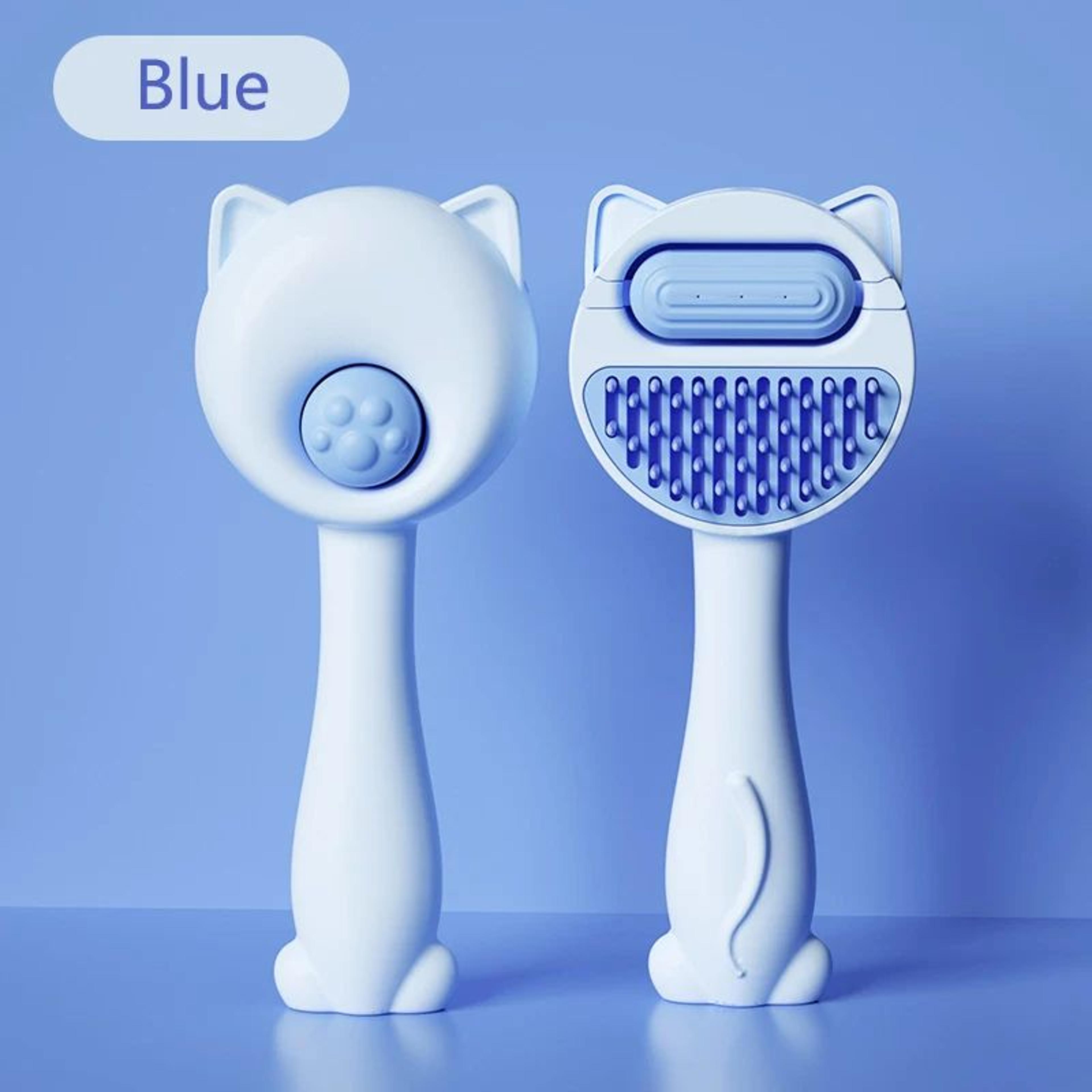 Pet Steam Massage Brush  Soft RoundHead Grooming Comb For Dogs  Cats 17