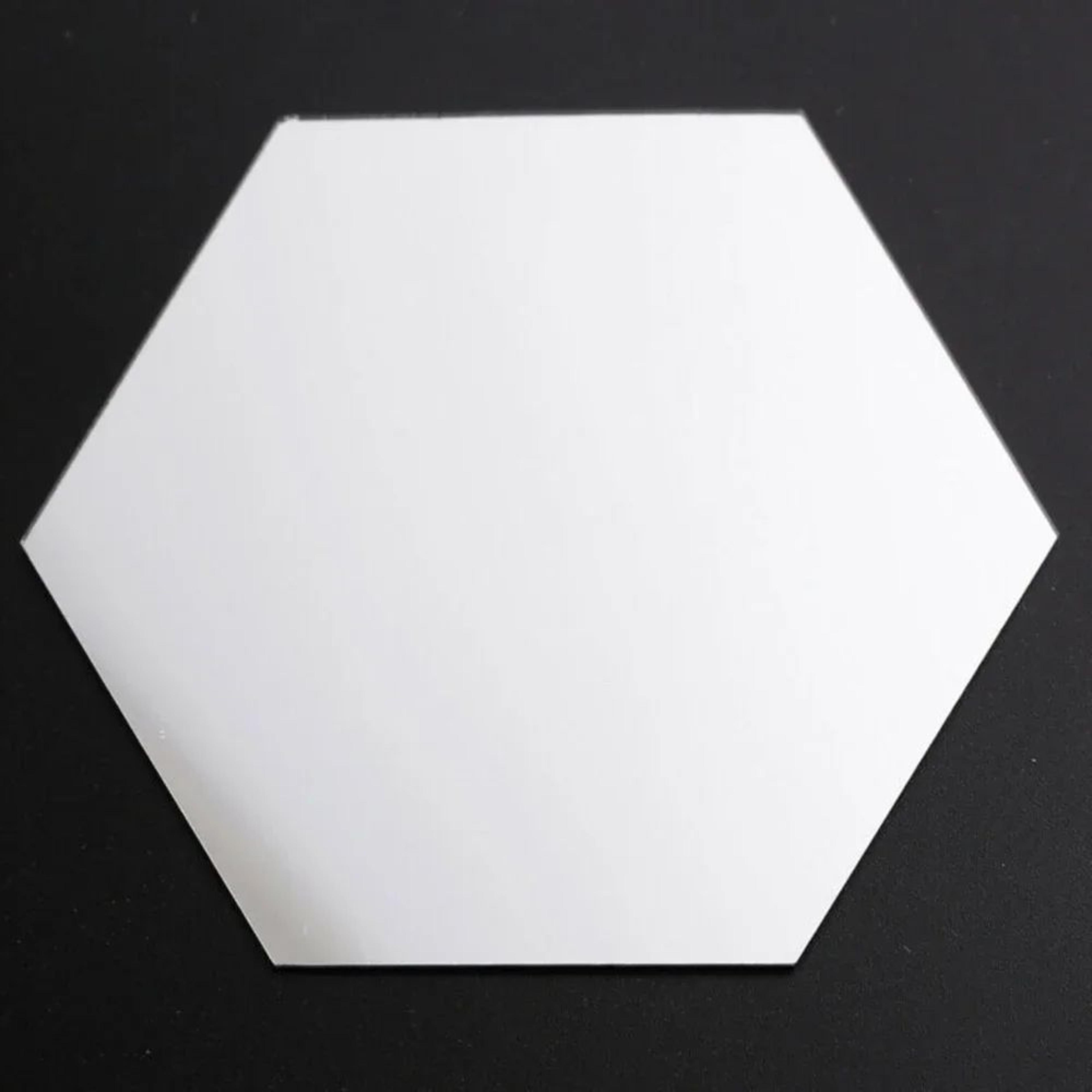 24 Pack Hexagon Acrylic Mirror Stickers SelfAdhesive 3D Wall Mosaic Tiles For Home Decor 10