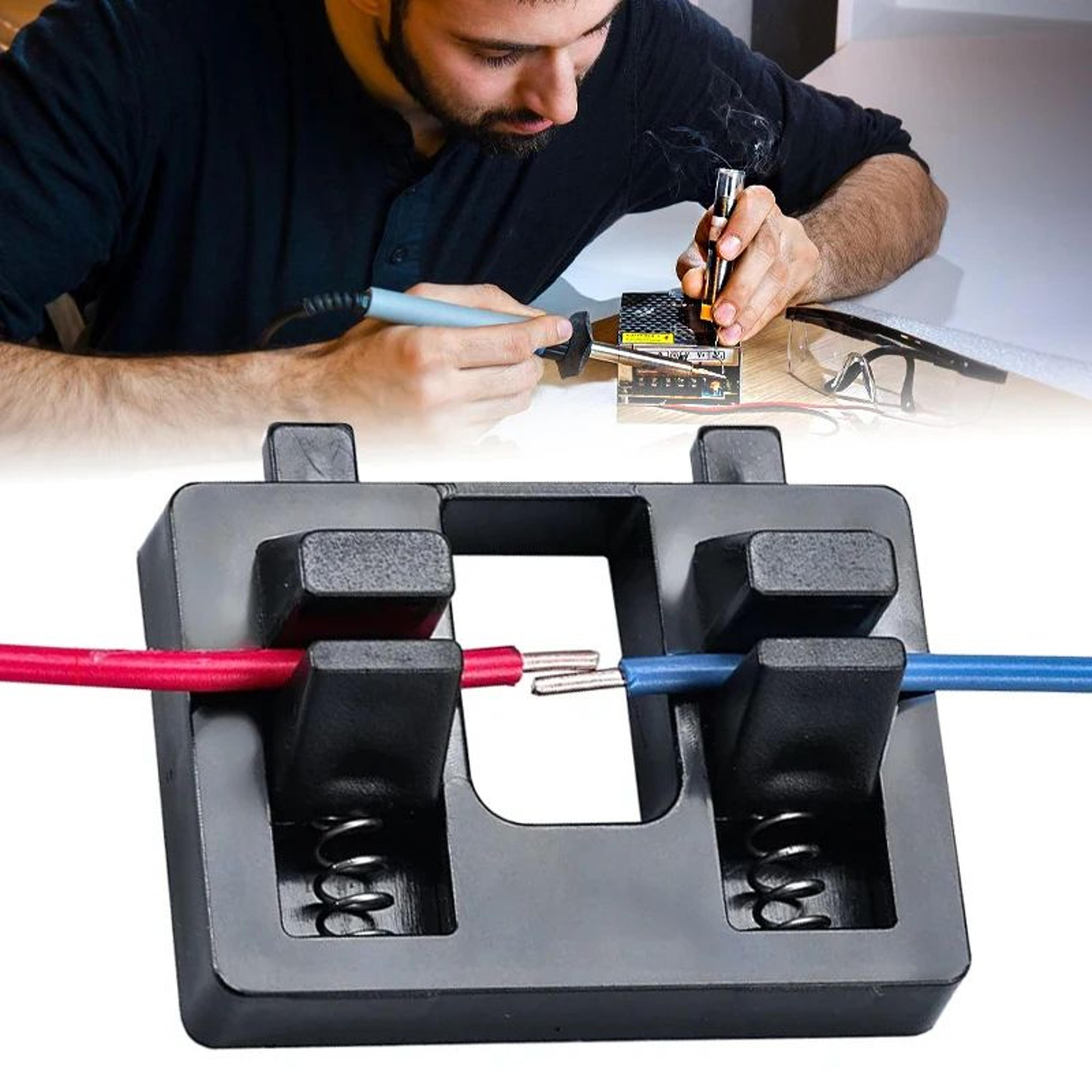 Adjustable Electric Welding Wire Fixture Bracket Precision Soldering Locator Clamp 10
