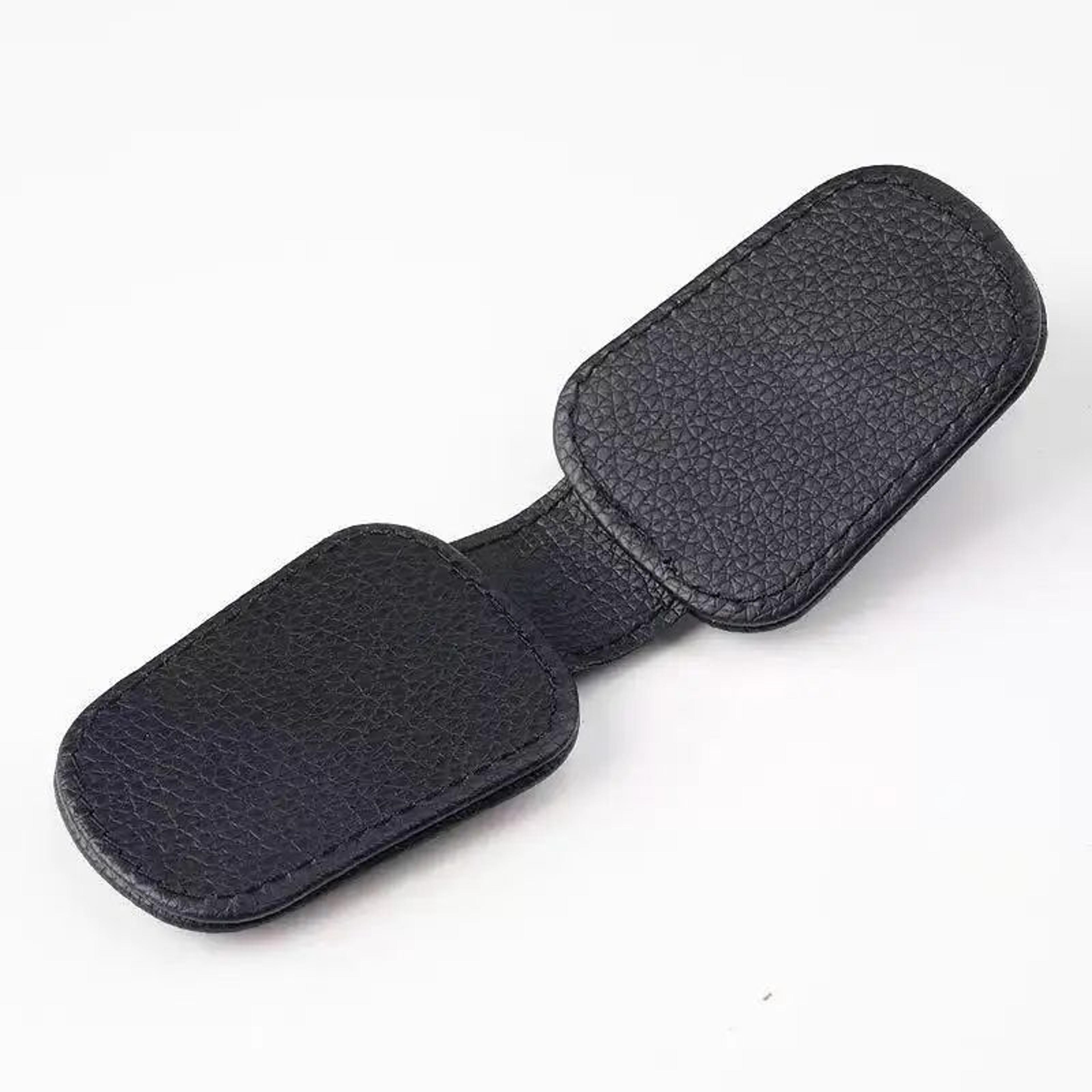 Universal Car Visor Clip Sunglasses Card And Ticket Holder Durable Compact Organizer 3