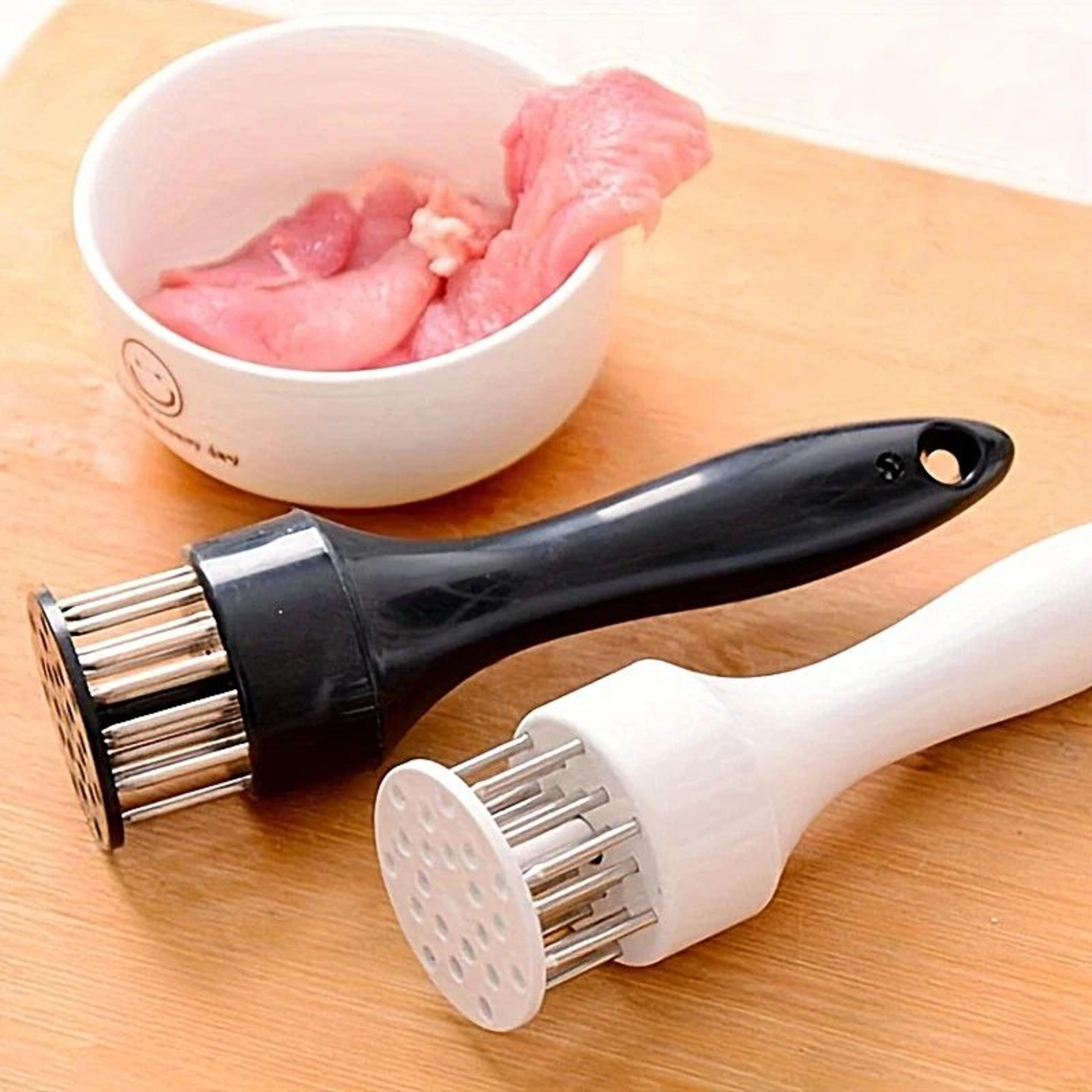 Stainless Steel Meat Tenderizer Needle Tool  Steak Tenderizing Hammer For Breaking Tendons  Softeni 7