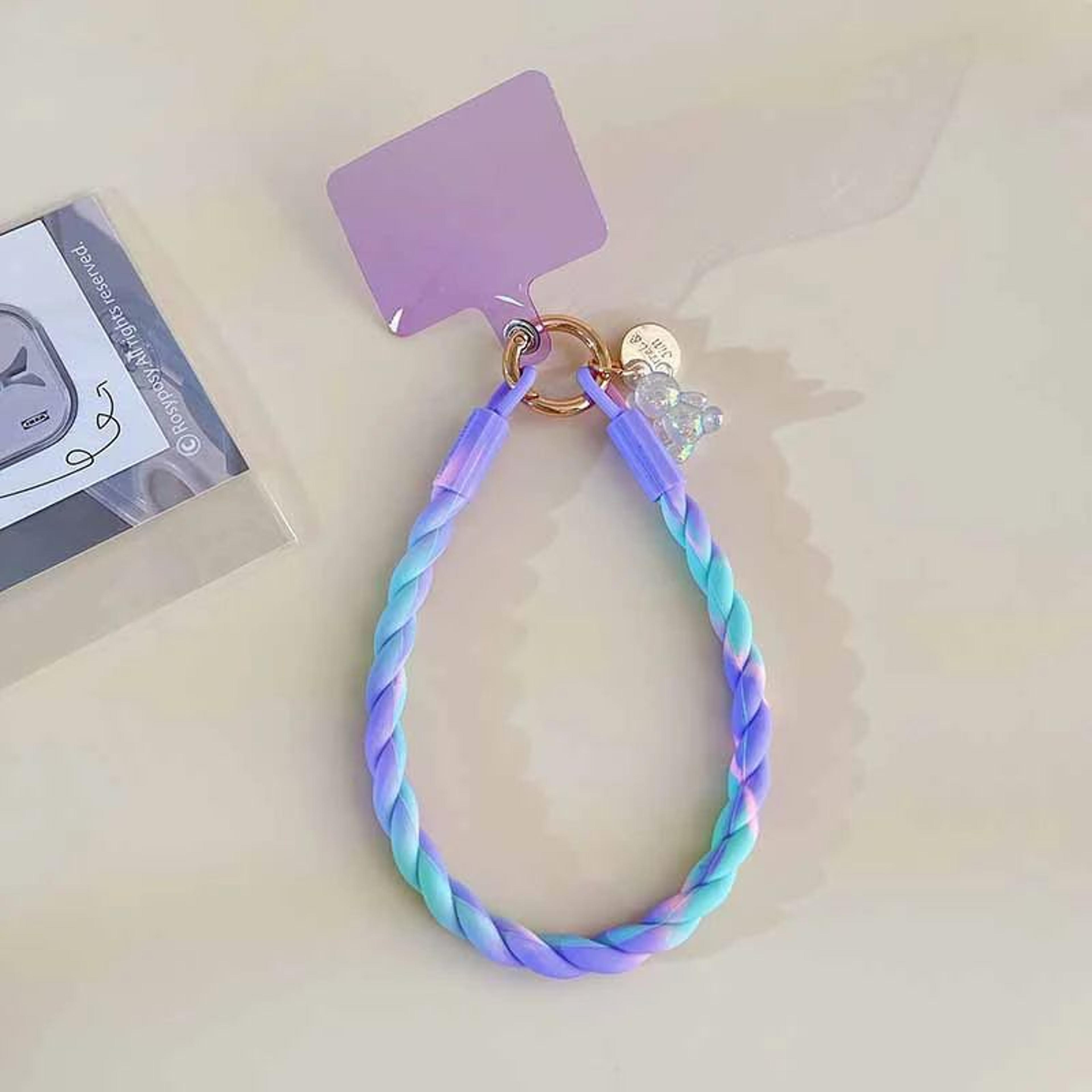Cute Luminous Bear Phone Strap Long Lanyard Silicone Pendant 14