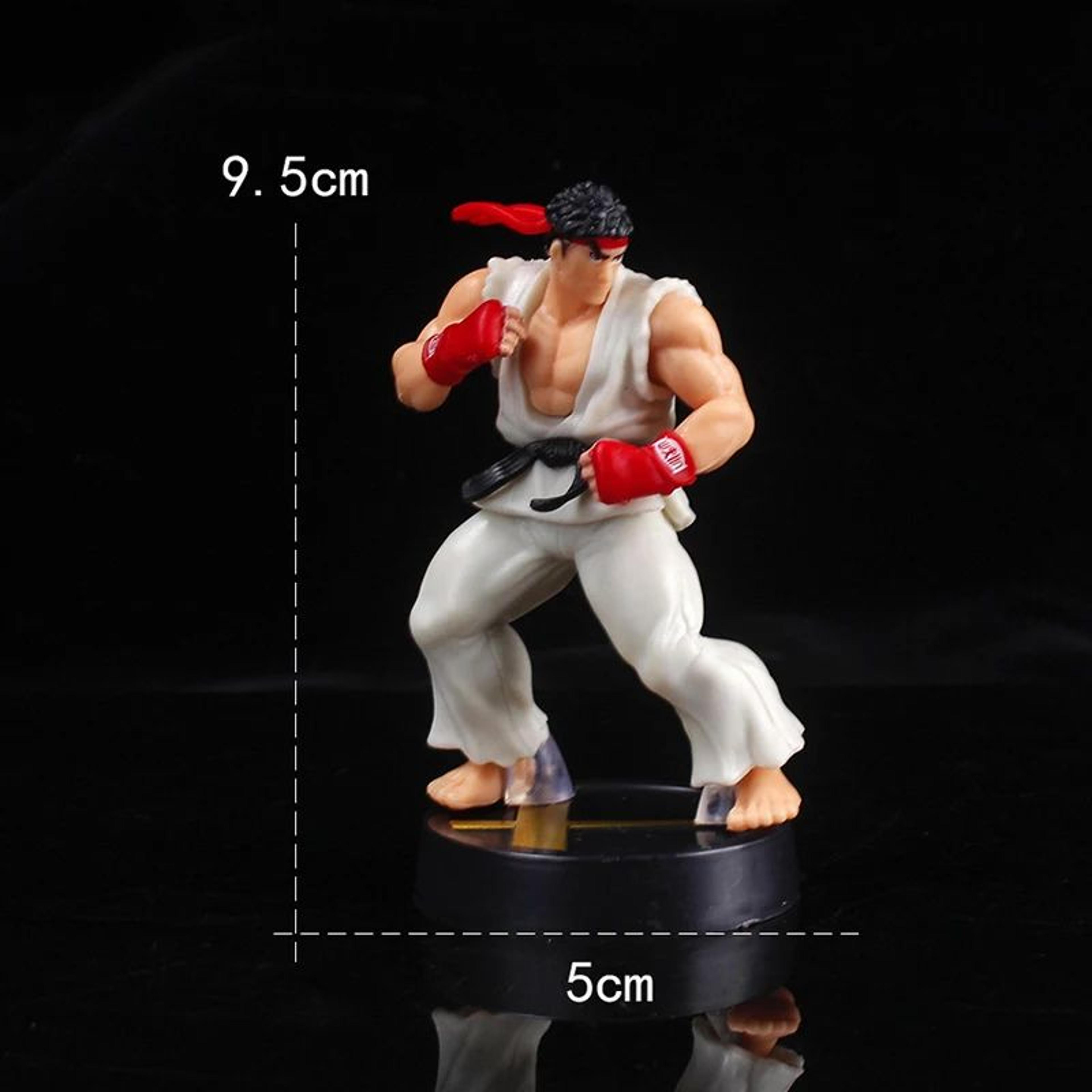 Anime Ken Masters Action Figure PVC Street Fighter Game Doll 6