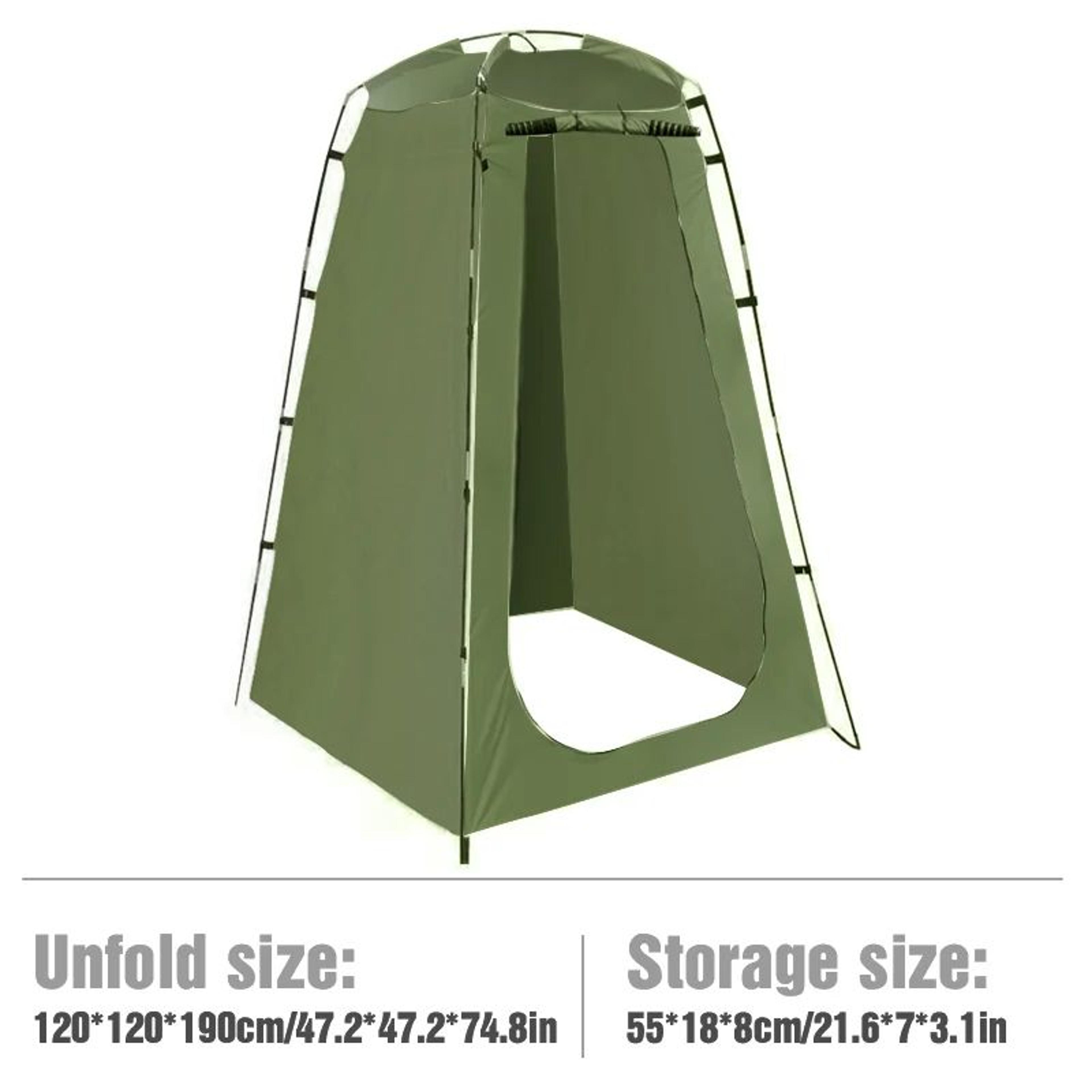 Westtune Portable Waterproof Privacy Shower Tent Outdoor Changing Shelter 10