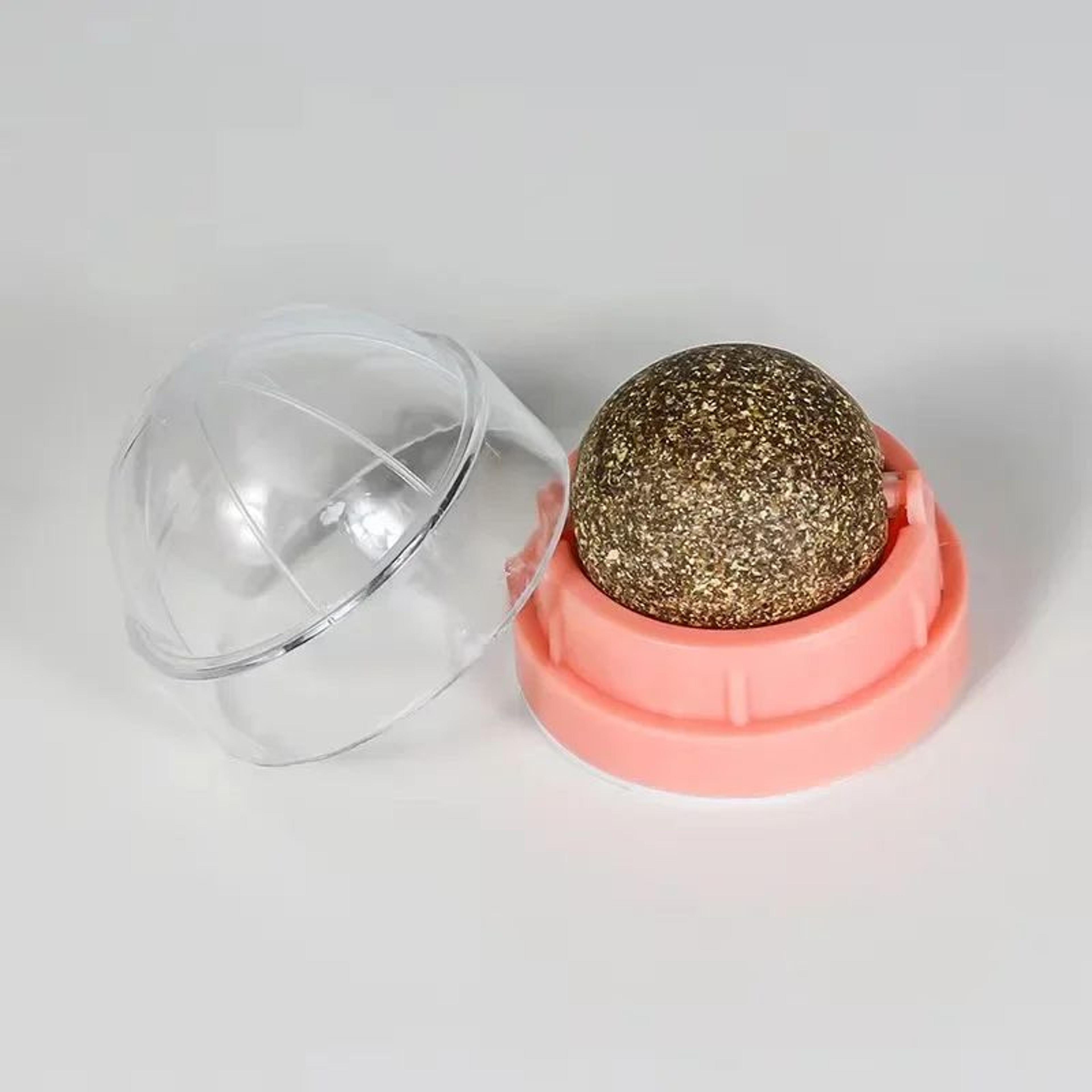 Catnip Wall Stick On Ball Toy Natural Cat Treat And Digestive Aid 11