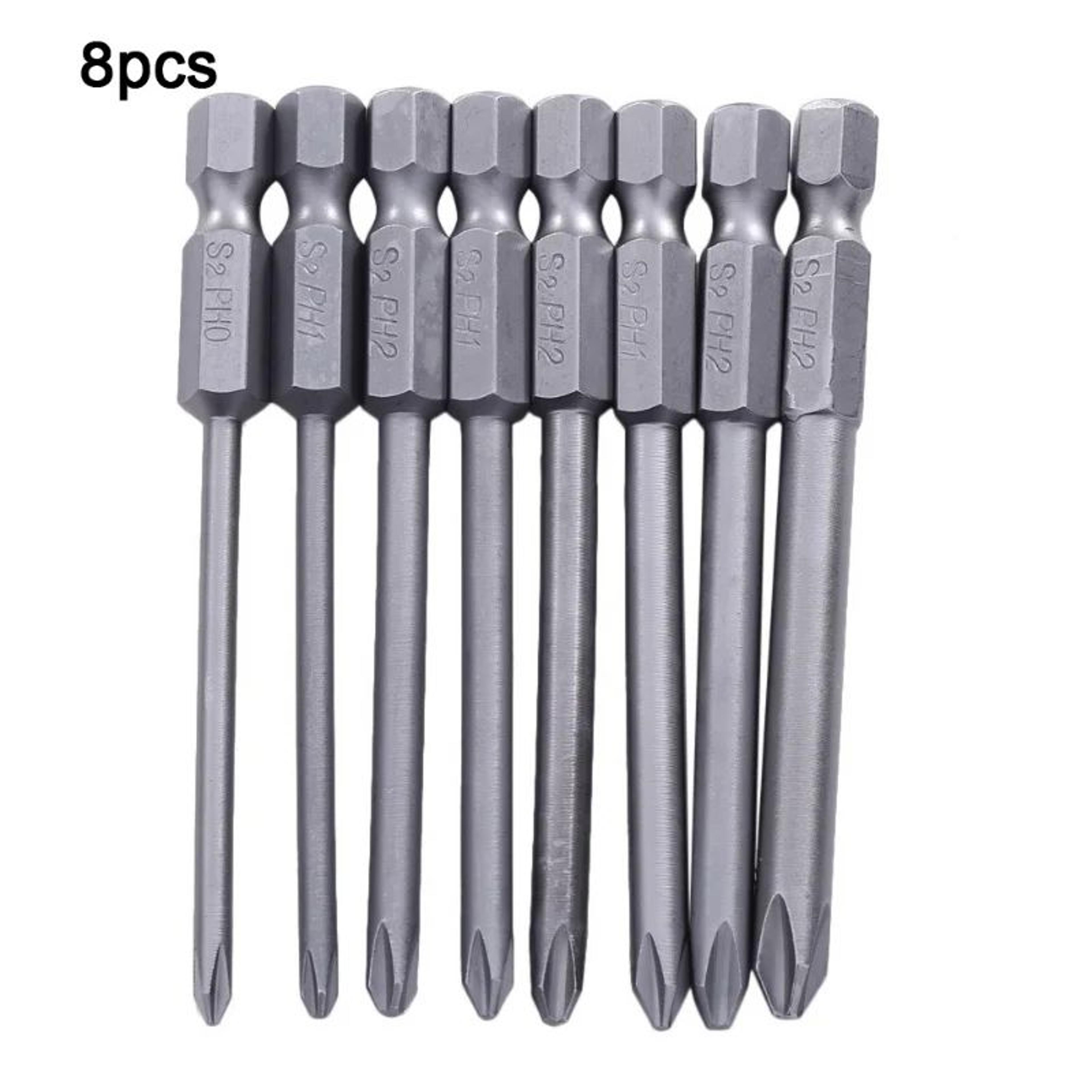 50 Piece Extra Long 75mm Security Bit Set Torx Star And Hex Screwdriver Bits 5