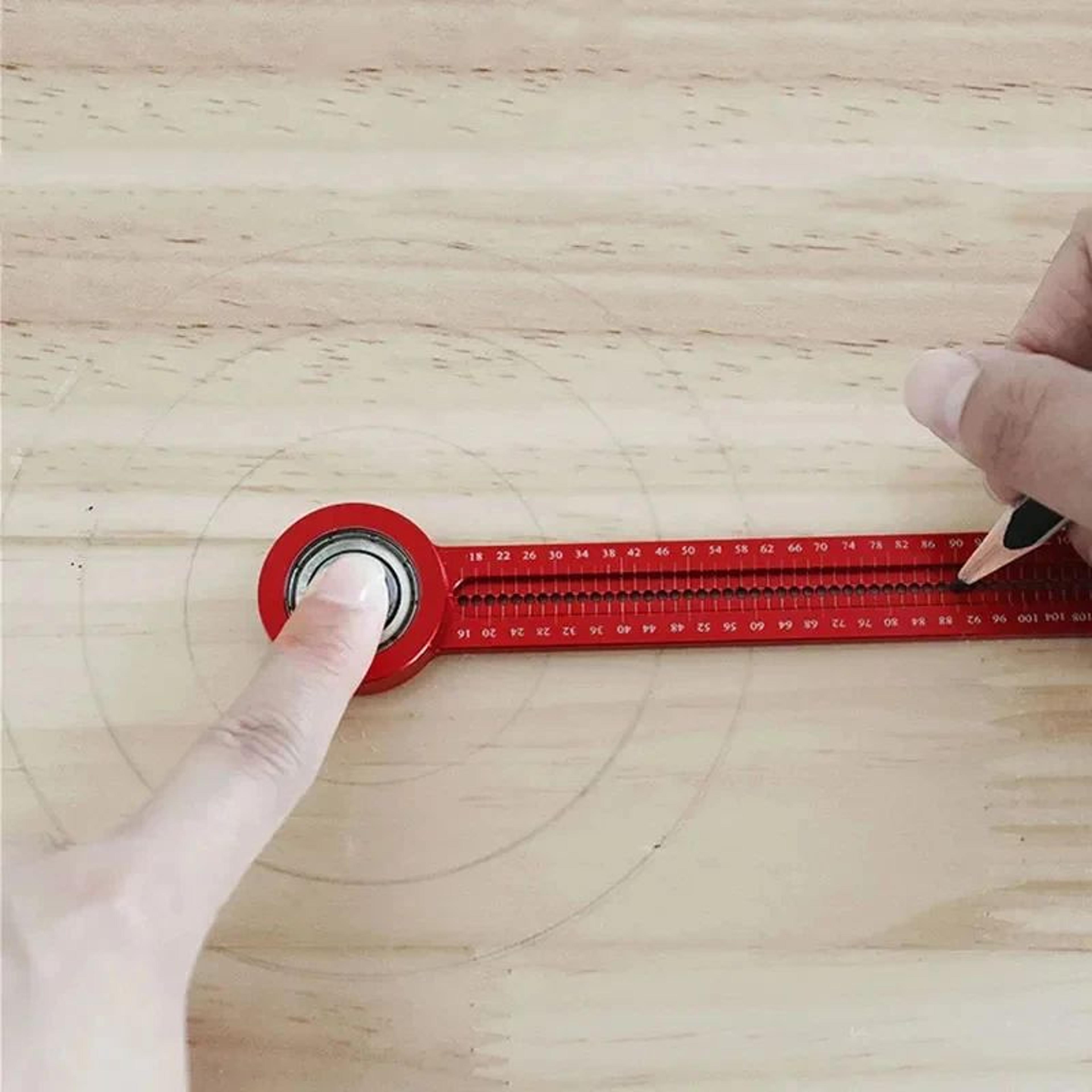 Woodworking Precision Scribe Gauge  Circular Drawing Compass Tool For Carpentry 3