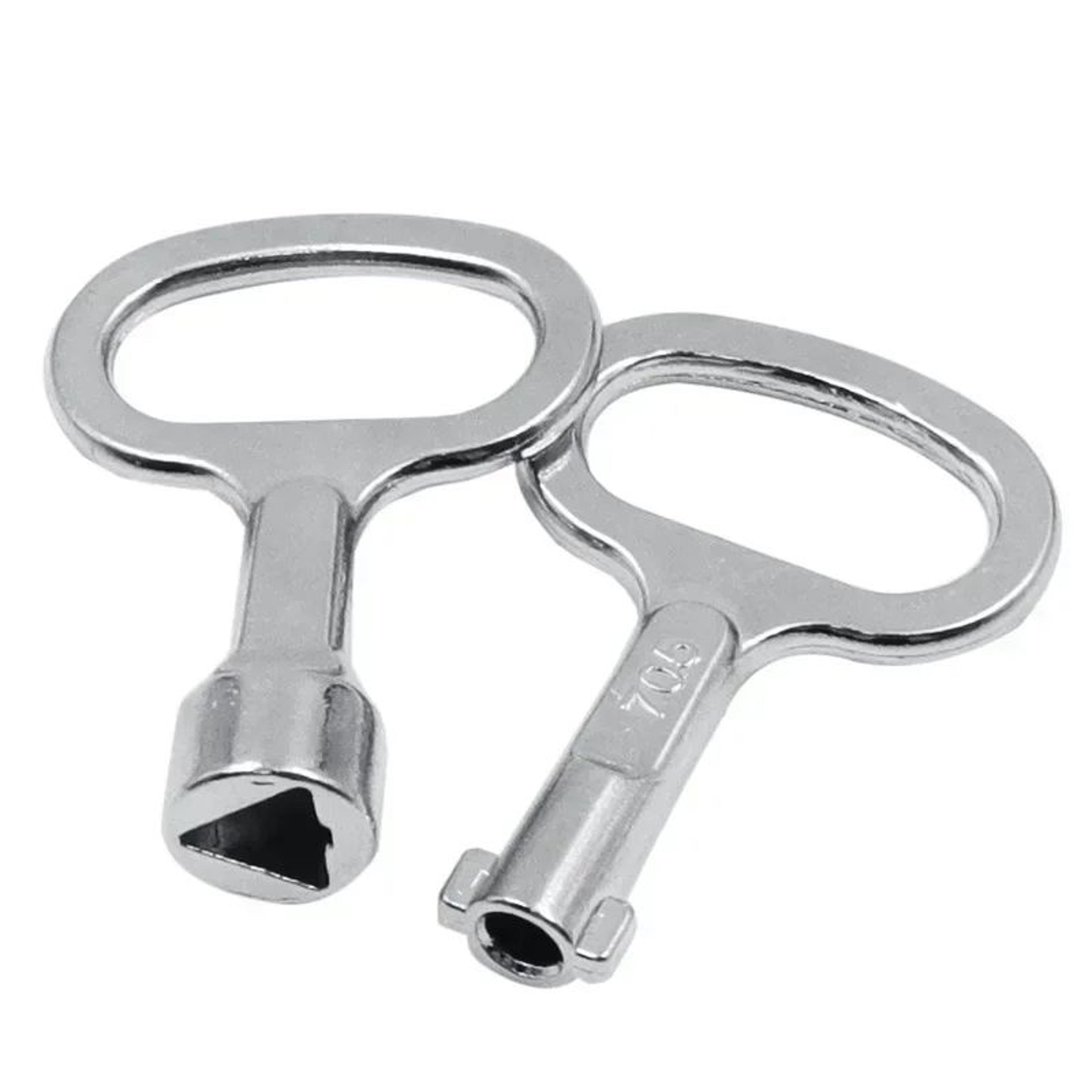 Multifunction Universal Triangle Key Spanner  Electric Cabinet Panel Lock And Door Access Tool 0