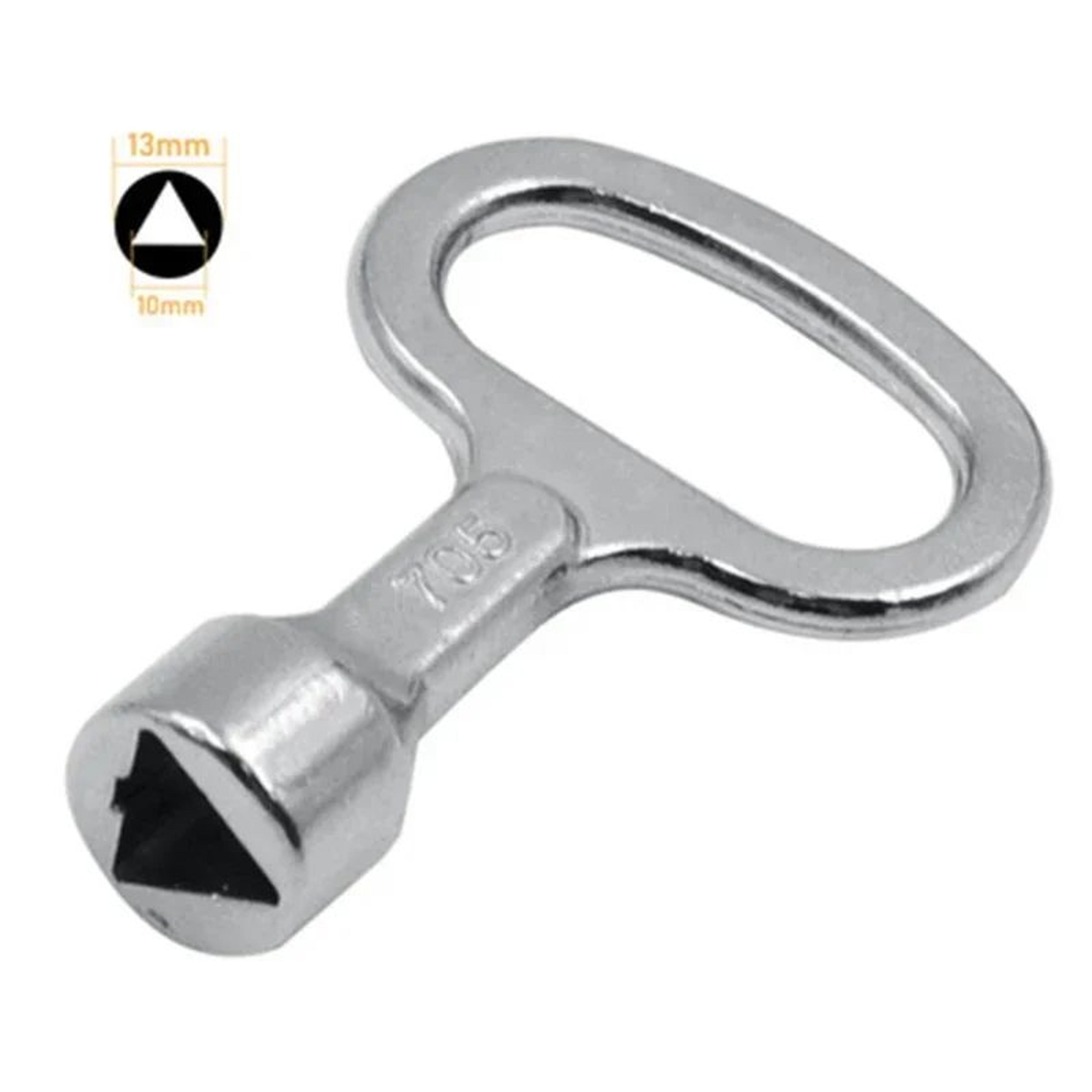 Multifunction Universal Triangle Key Spanner  Electric Cabinet Panel Lock And Door Access Tool 4