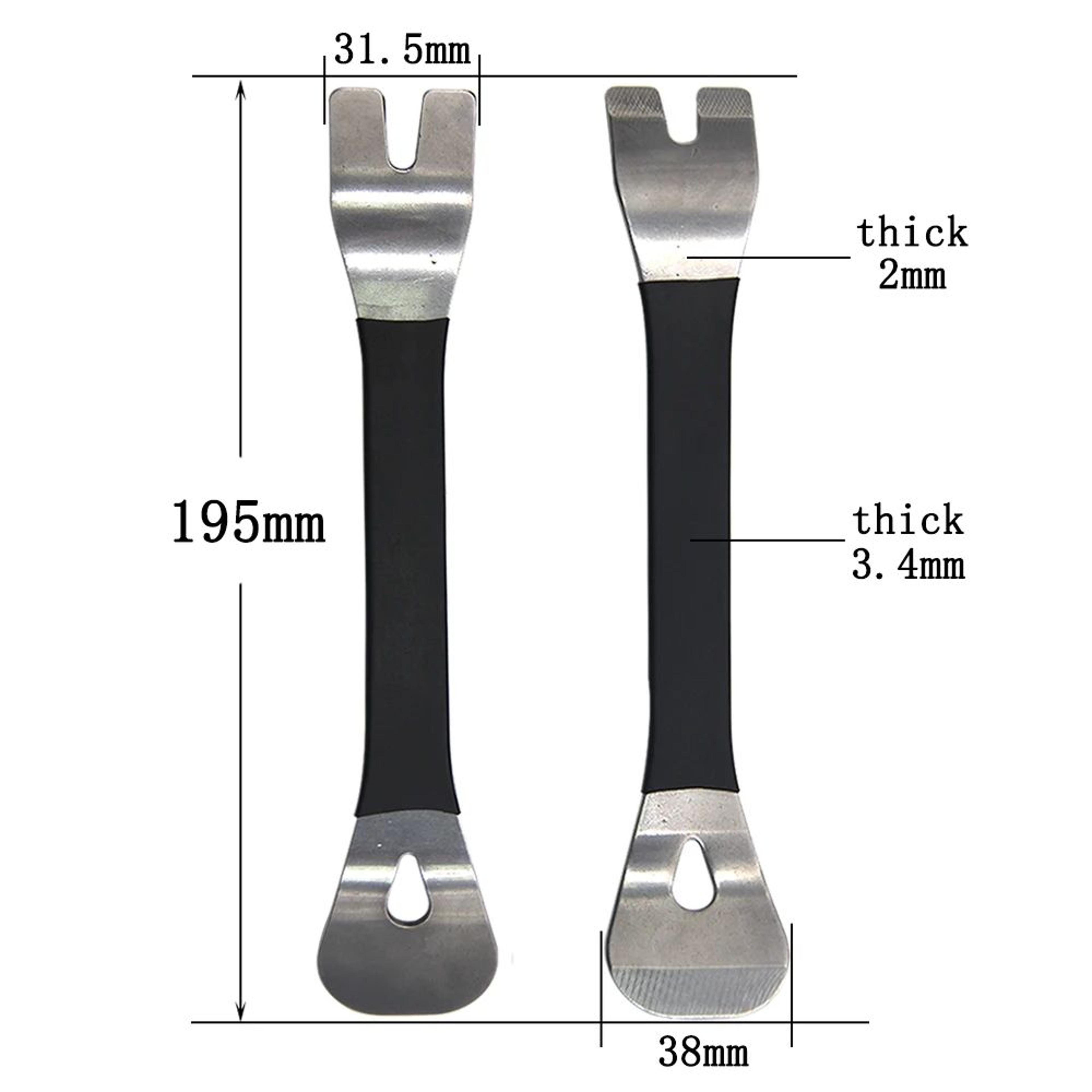 Stainless Steel Pry Plate Buckle Driver  Interior Panel  Audio Navigation Removal Tool For Car Modi 1
