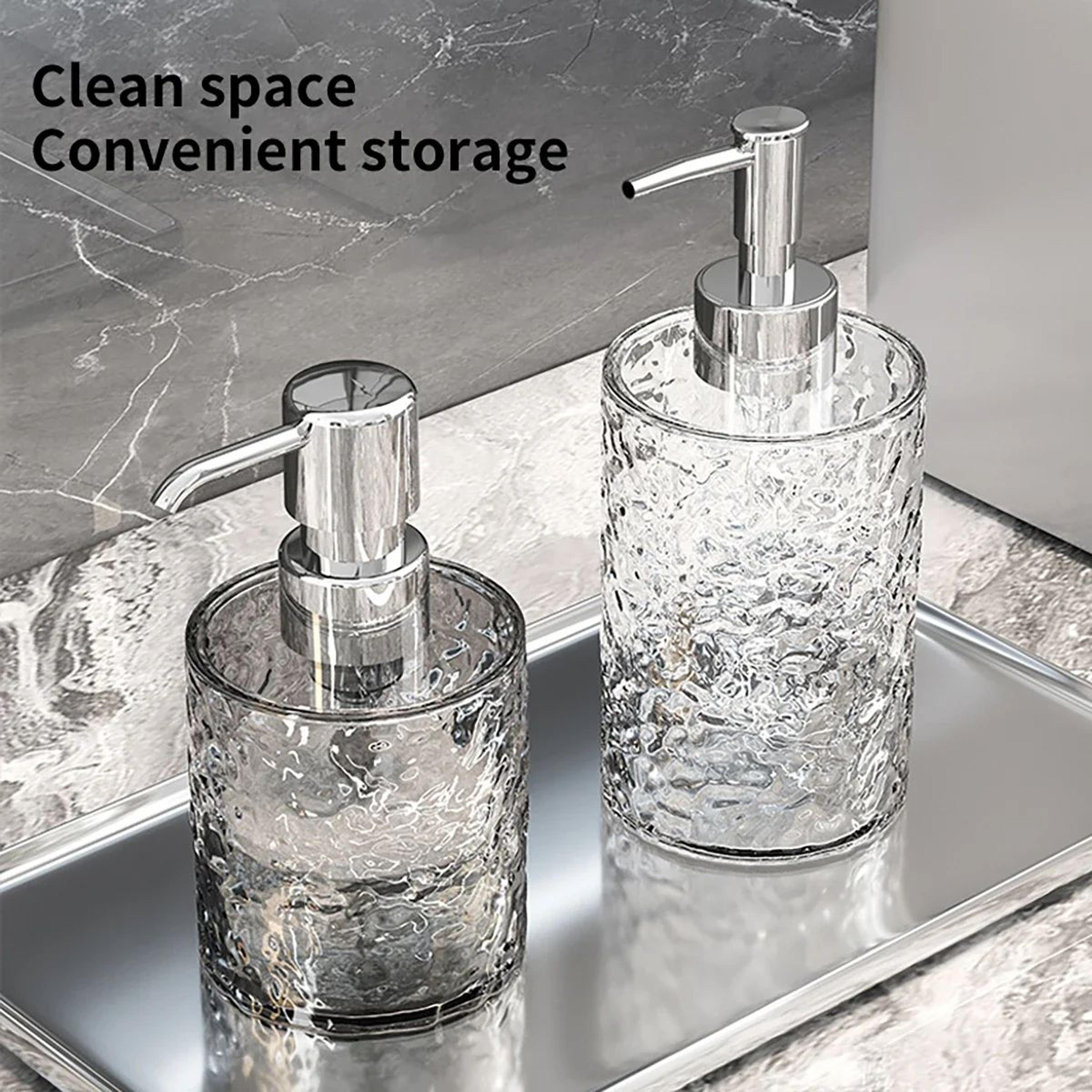 Luxurious Refillable ABS Soap Dispenser Bottle  Press Pump Container For Hand Soap Dish Soap  Bathr 0