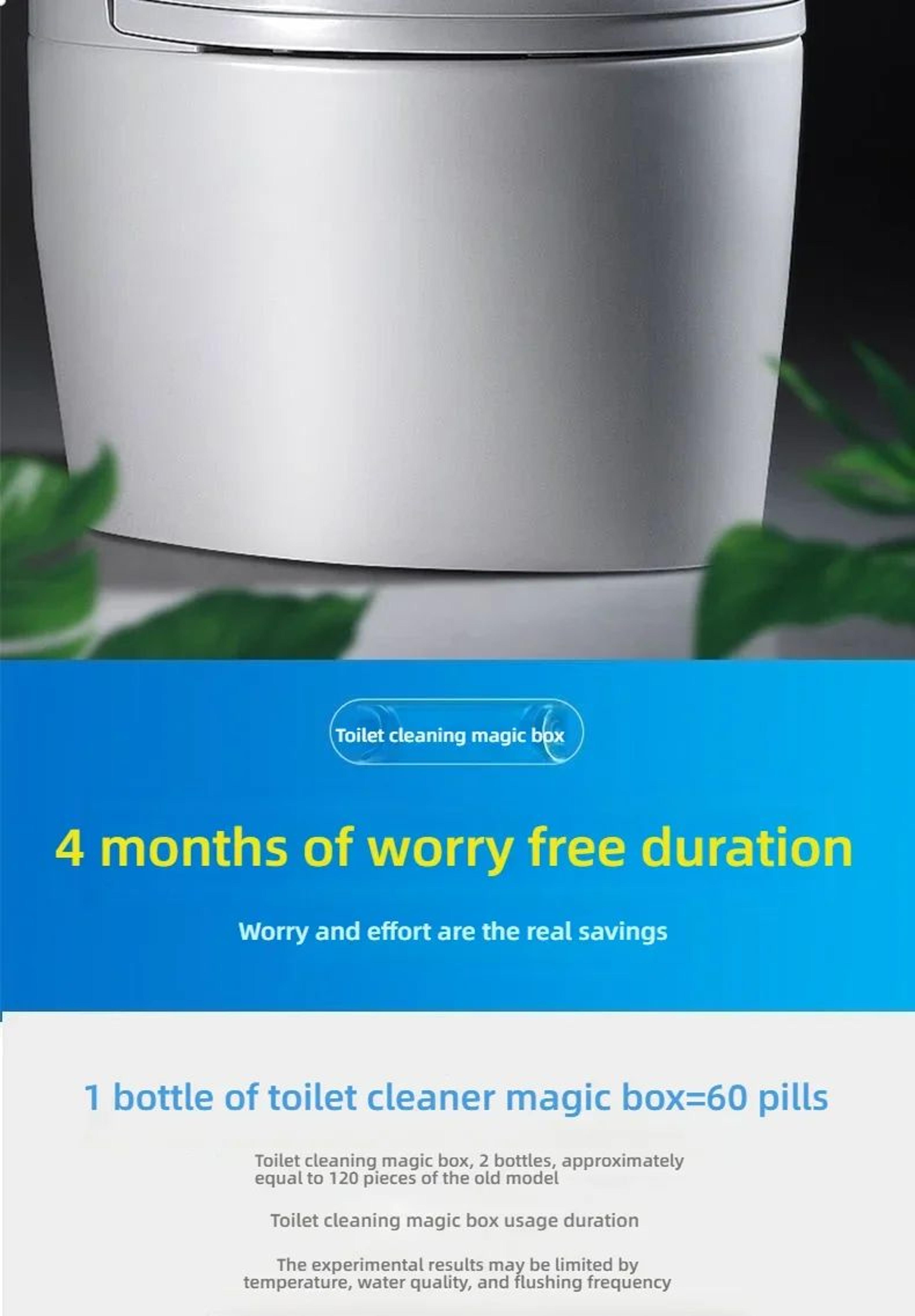 Deep Pipeline Toilet Cleaner  LongLasting Stain Prevention Tablets For Home Bathroom Maintenance 12 14