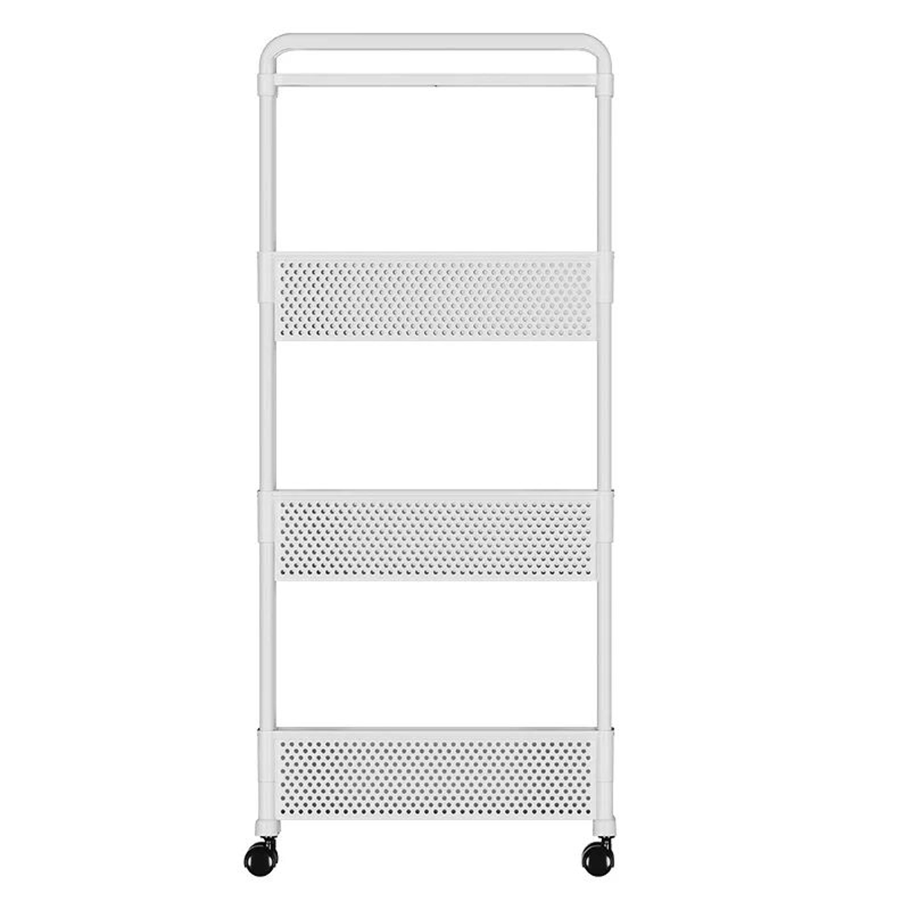 Slim Gap Storage Rack  Movable FloorStanding Narrow Cart For Kitchen Bathroom  Living Room Organiza 4