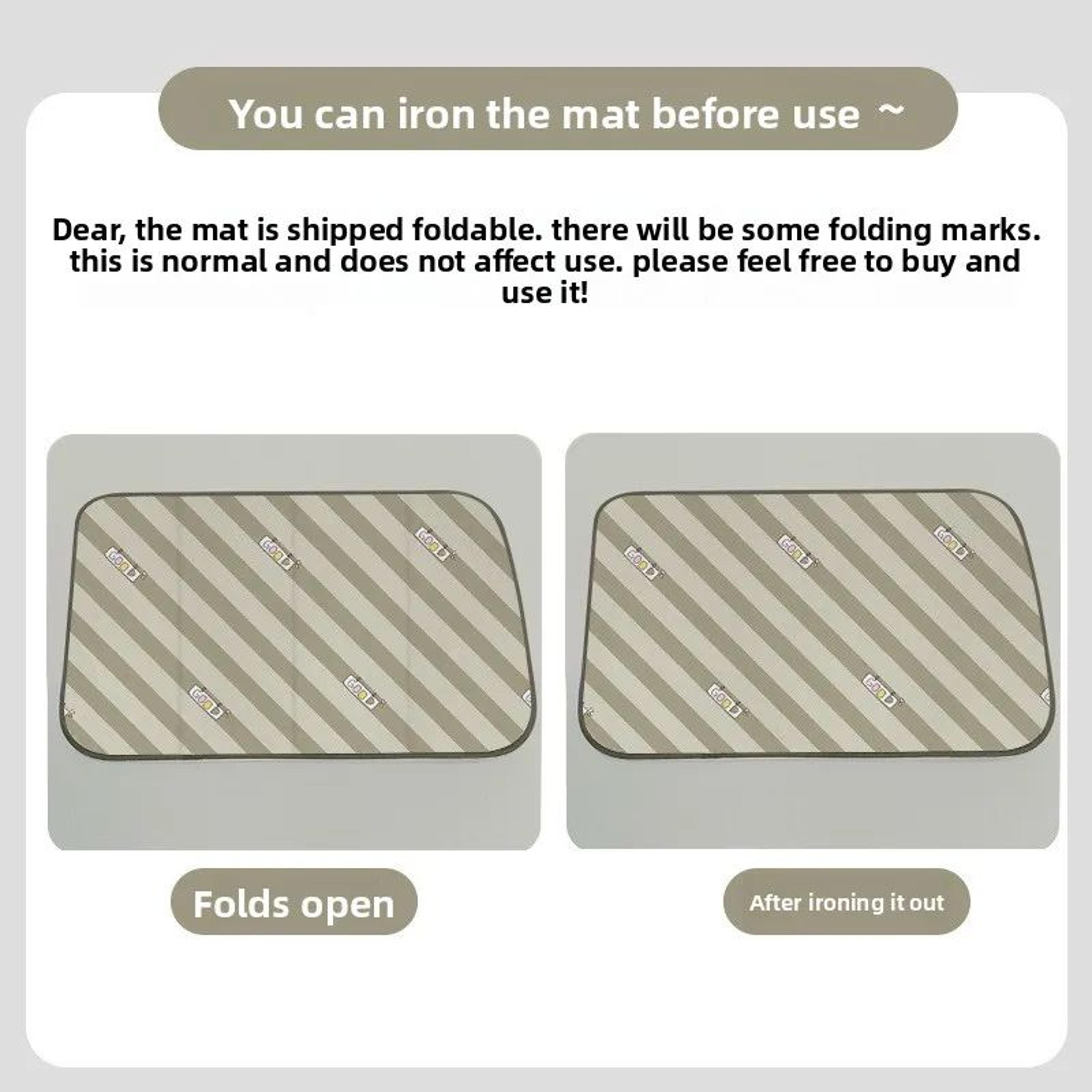 Foldable Ironing Pad With Heat Resistant Gloves 6