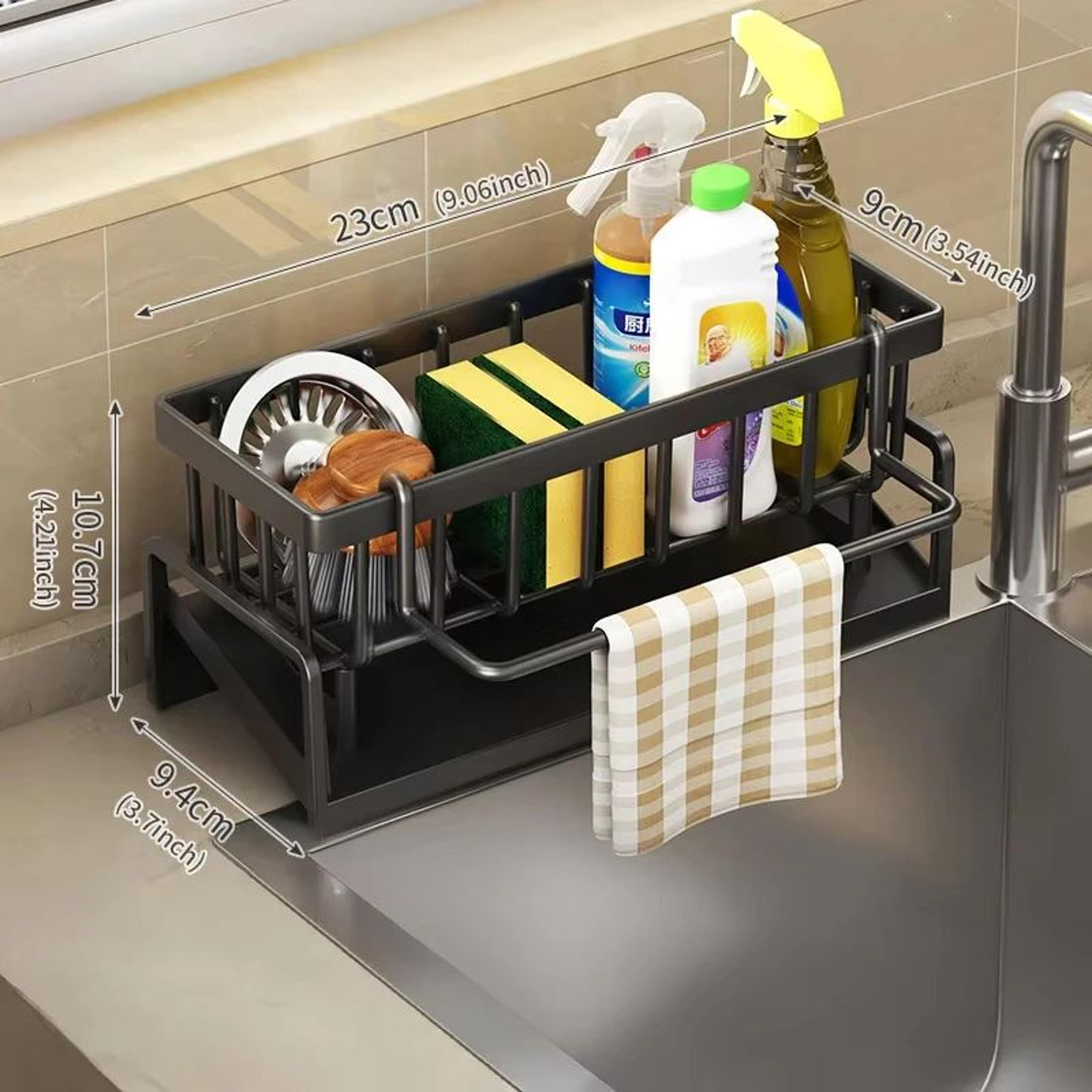 Kitchen Sink Drain Rack Organizer 14