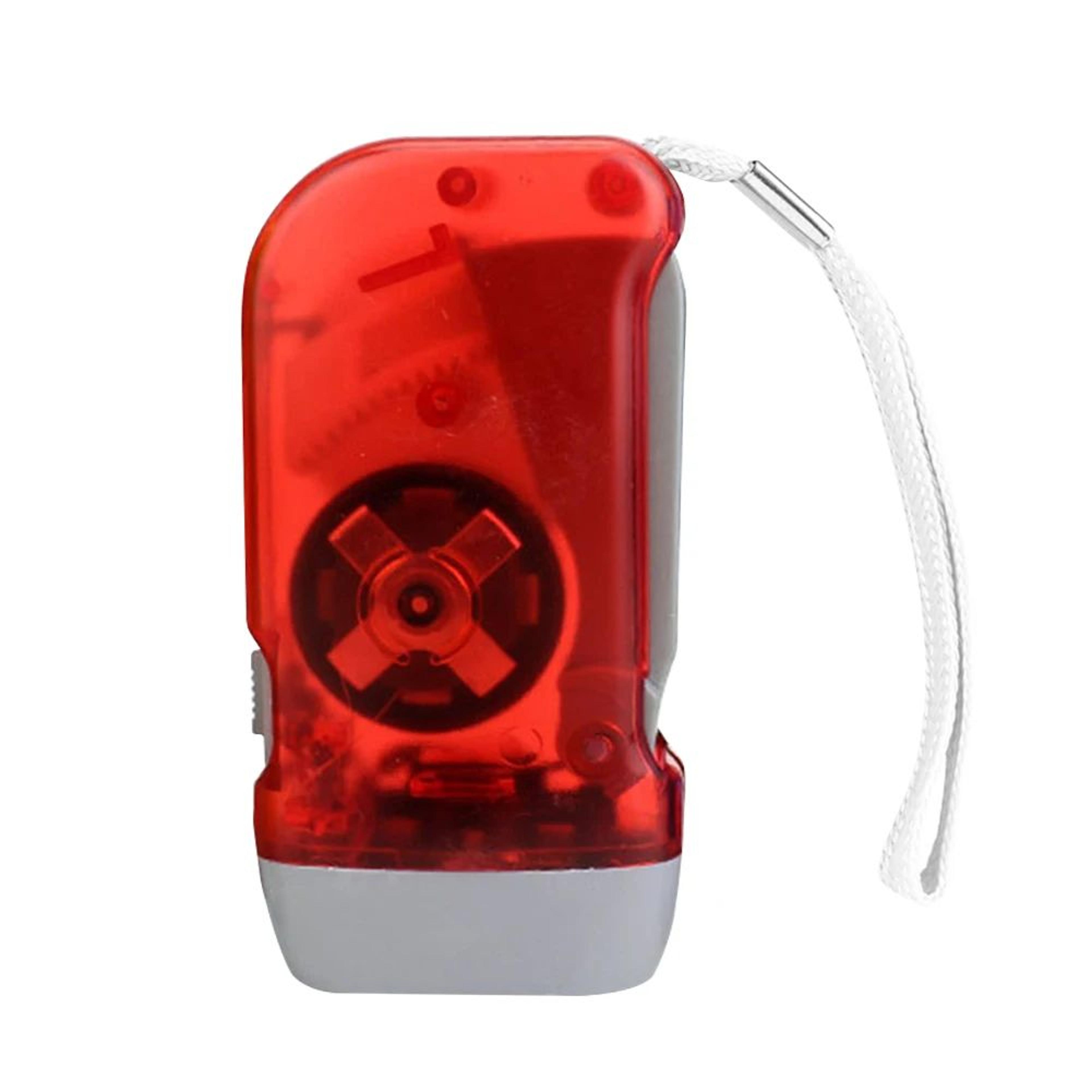 Hand Press Dynamo LED Emergency Flashlight 15
