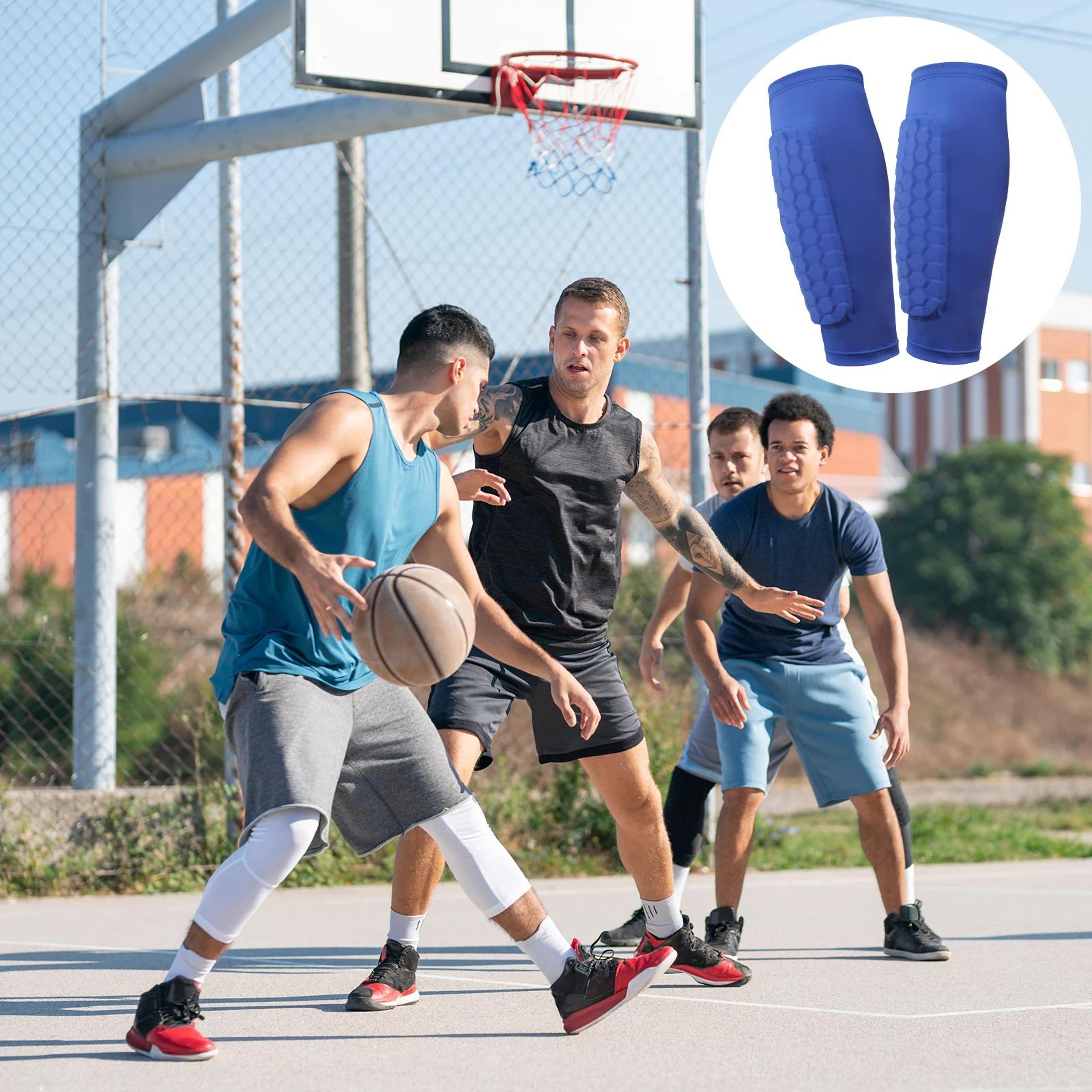 Soccer Shin Guards With Honeycomb Padding 2