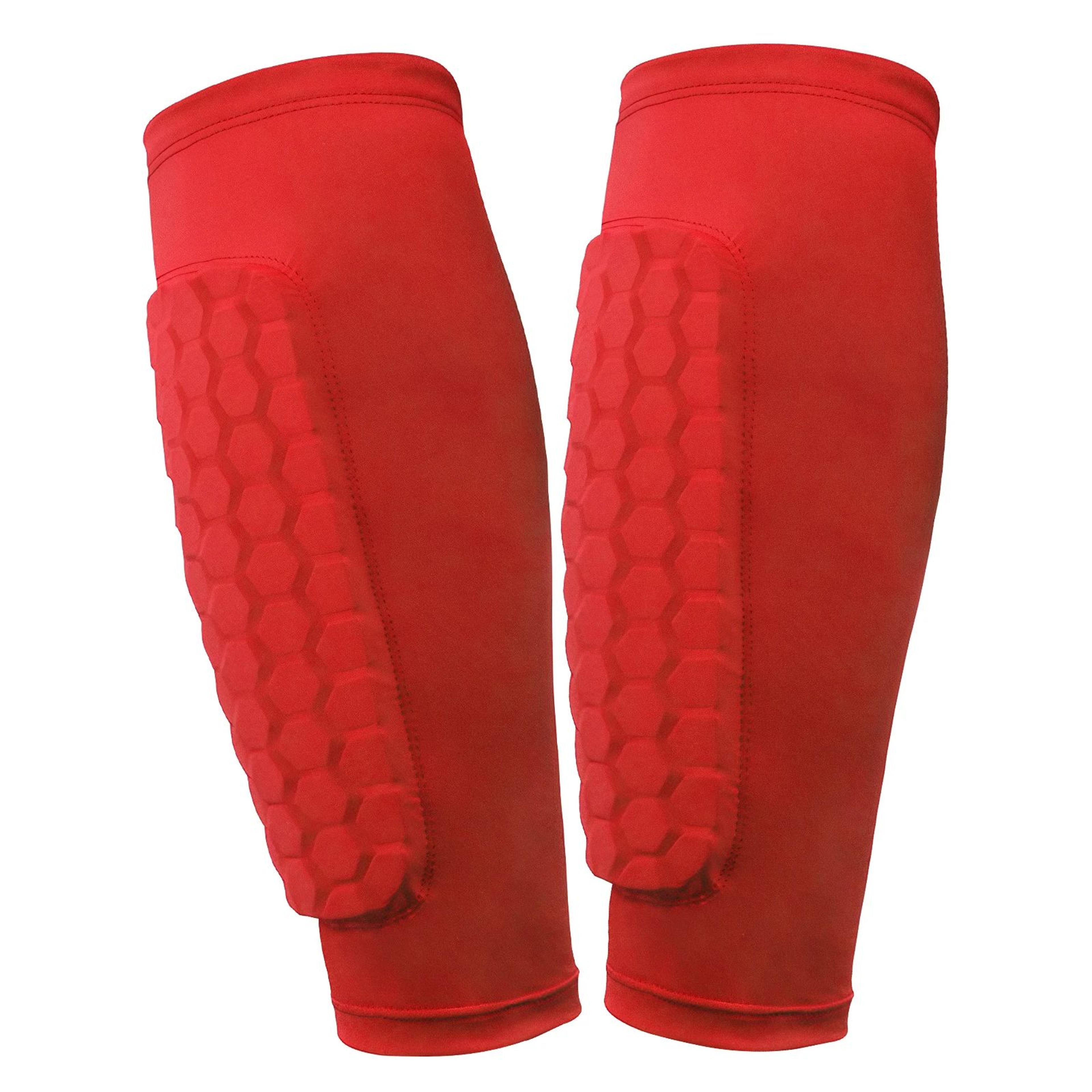 Soccer Shin Guards With Honeycomb Padding 10