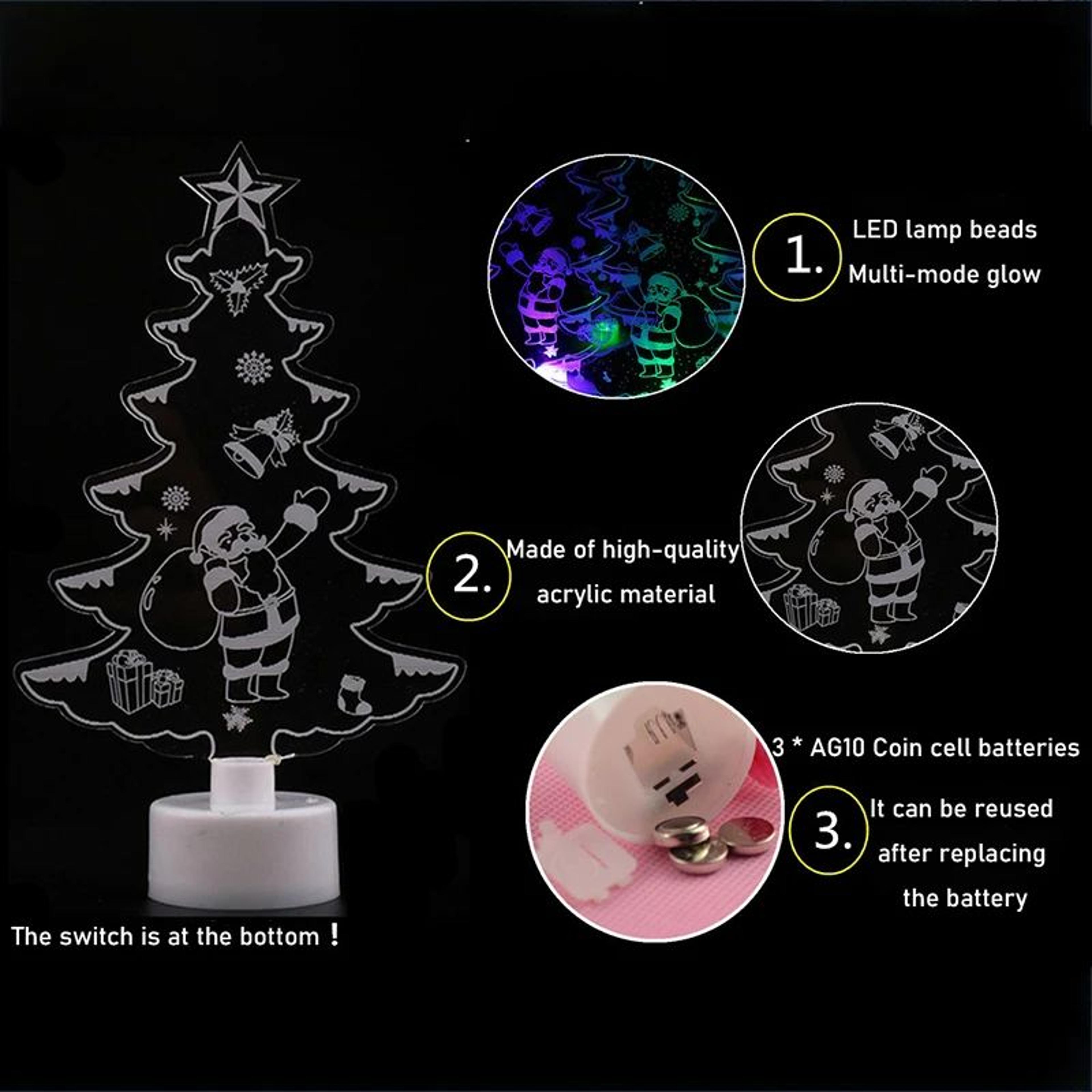 LED ChristmasOrnament Mini Night Light 1