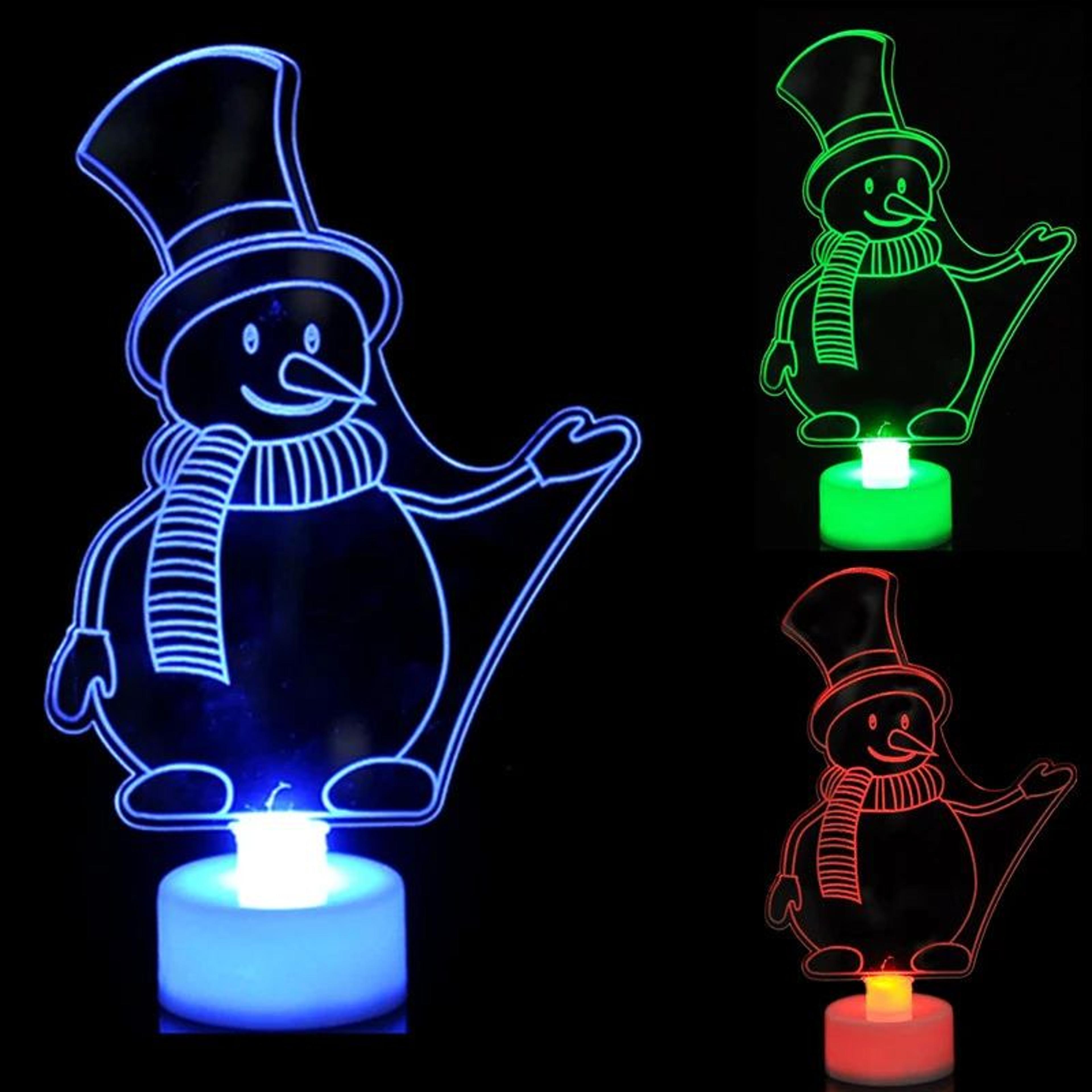 LED ChristmasOrnament Mini Night Light 6