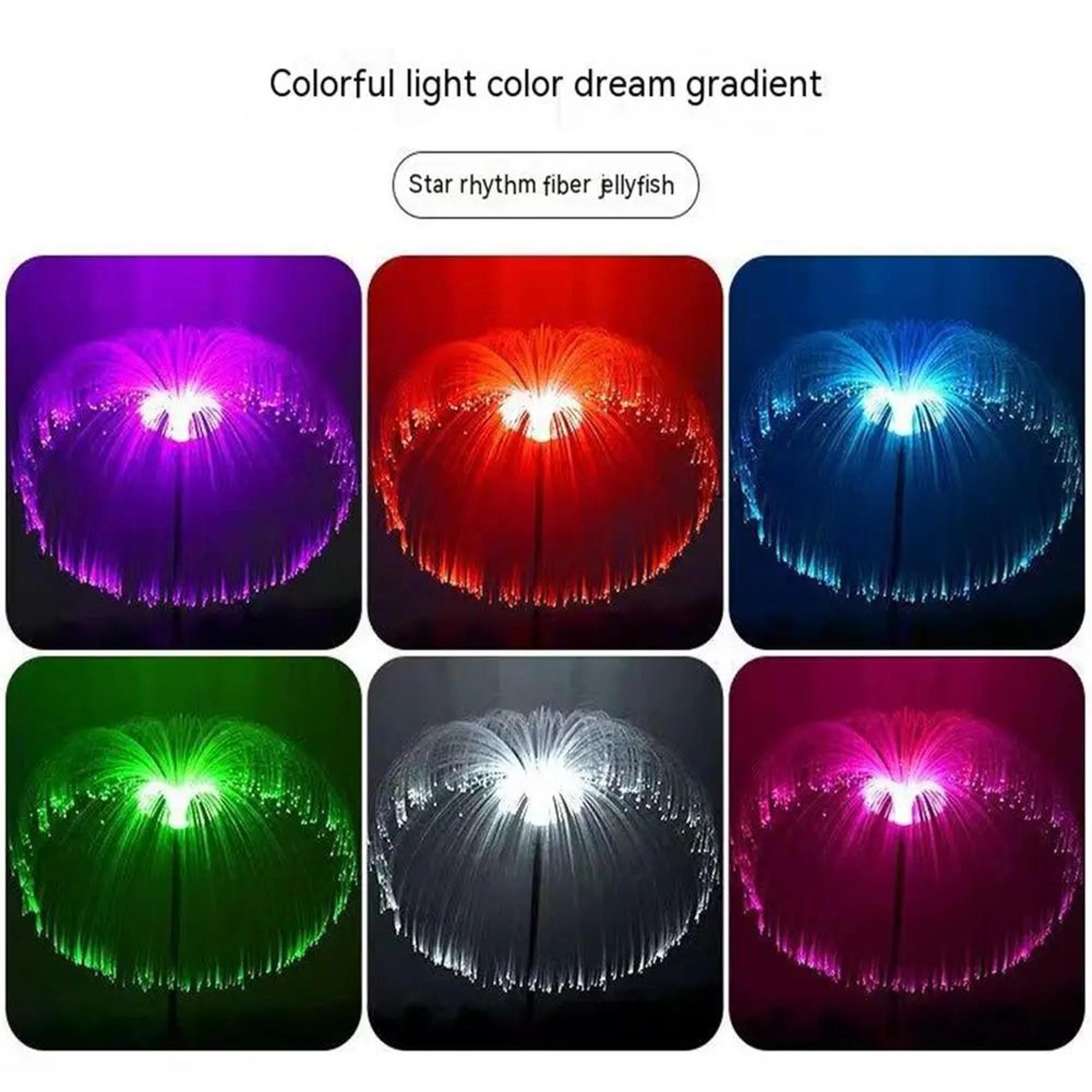 Solar Jellyfish Garden LED Lights 2