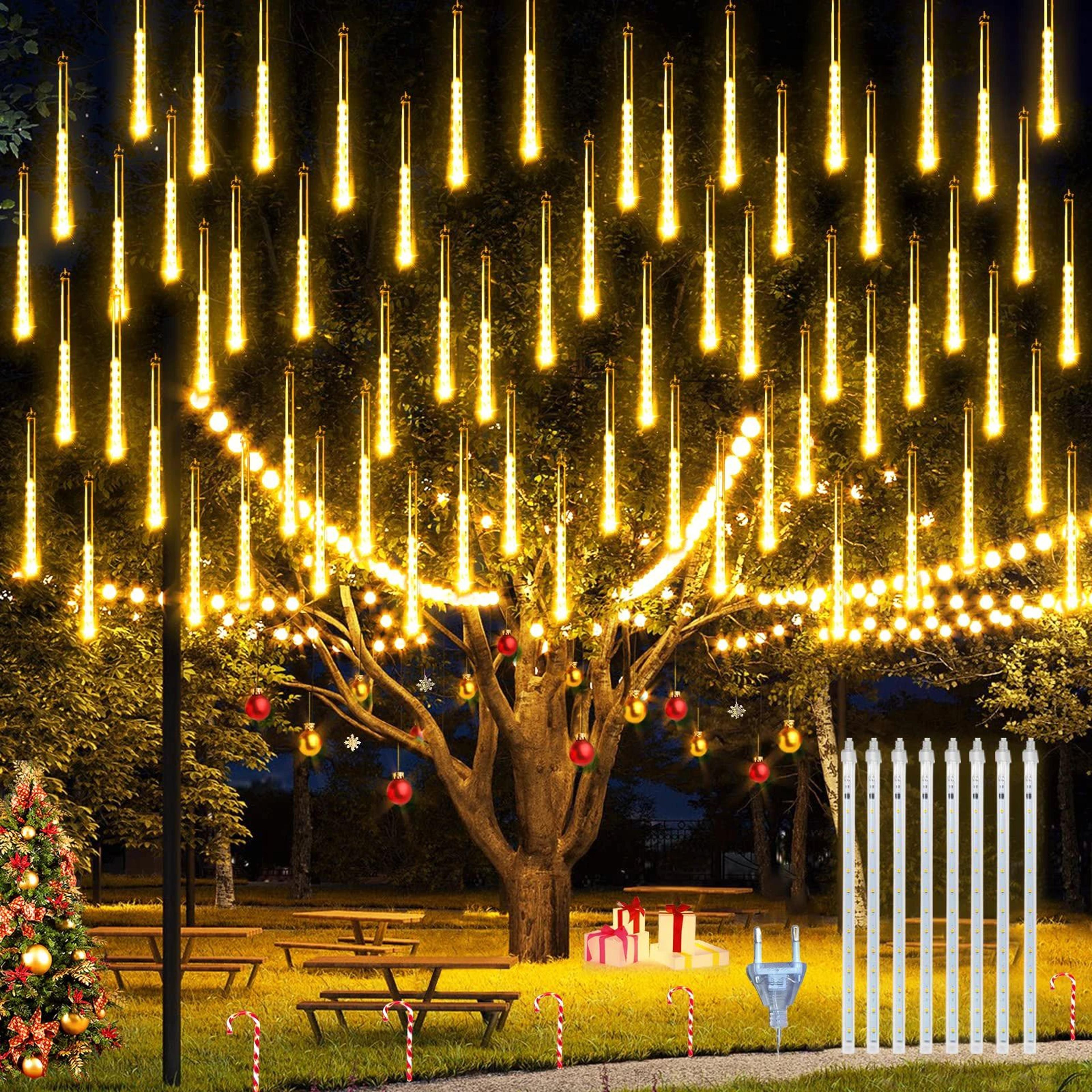 LED Meteor Shower String Lights EU Plug 5