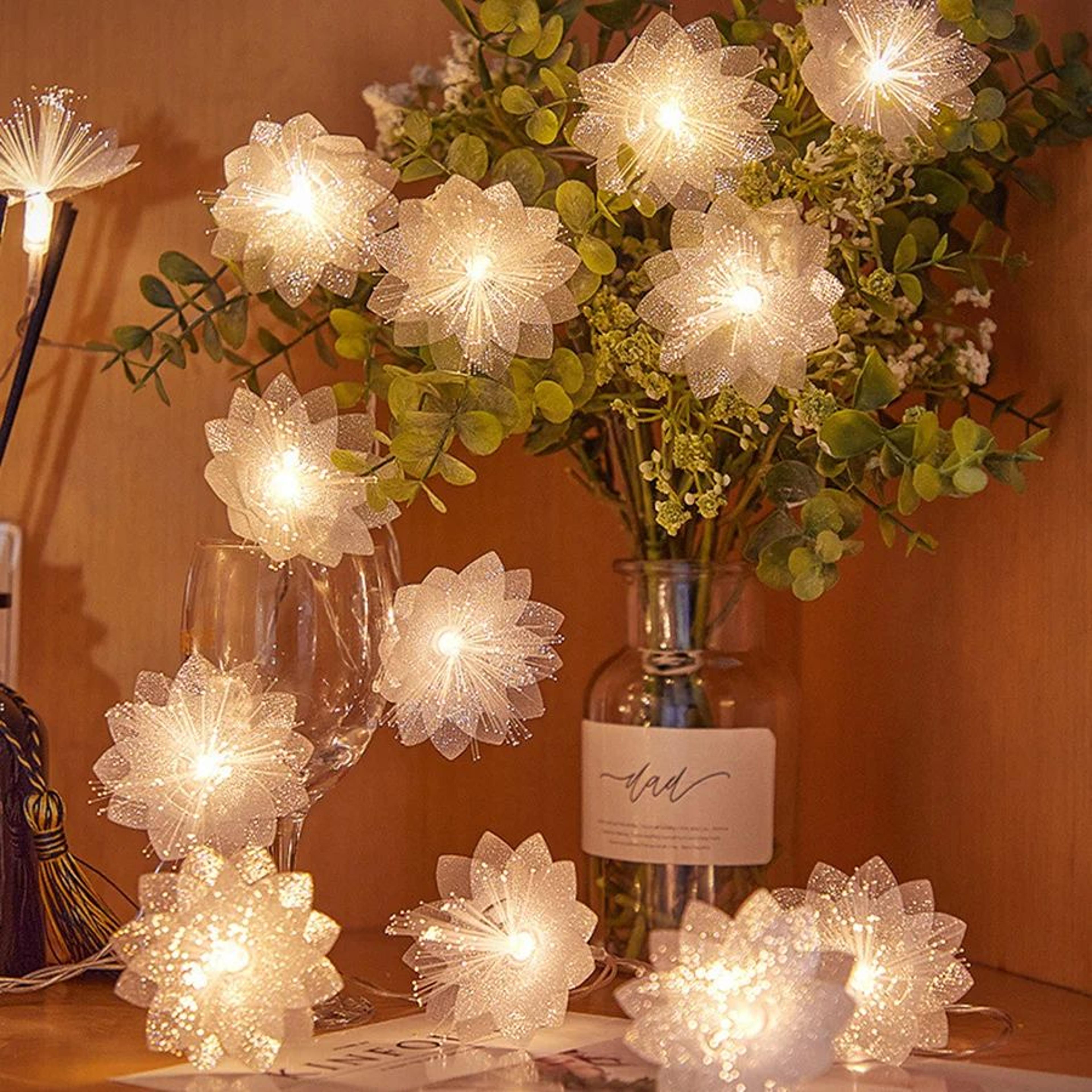 LED Fiber Optic Fairy Light Garland 1