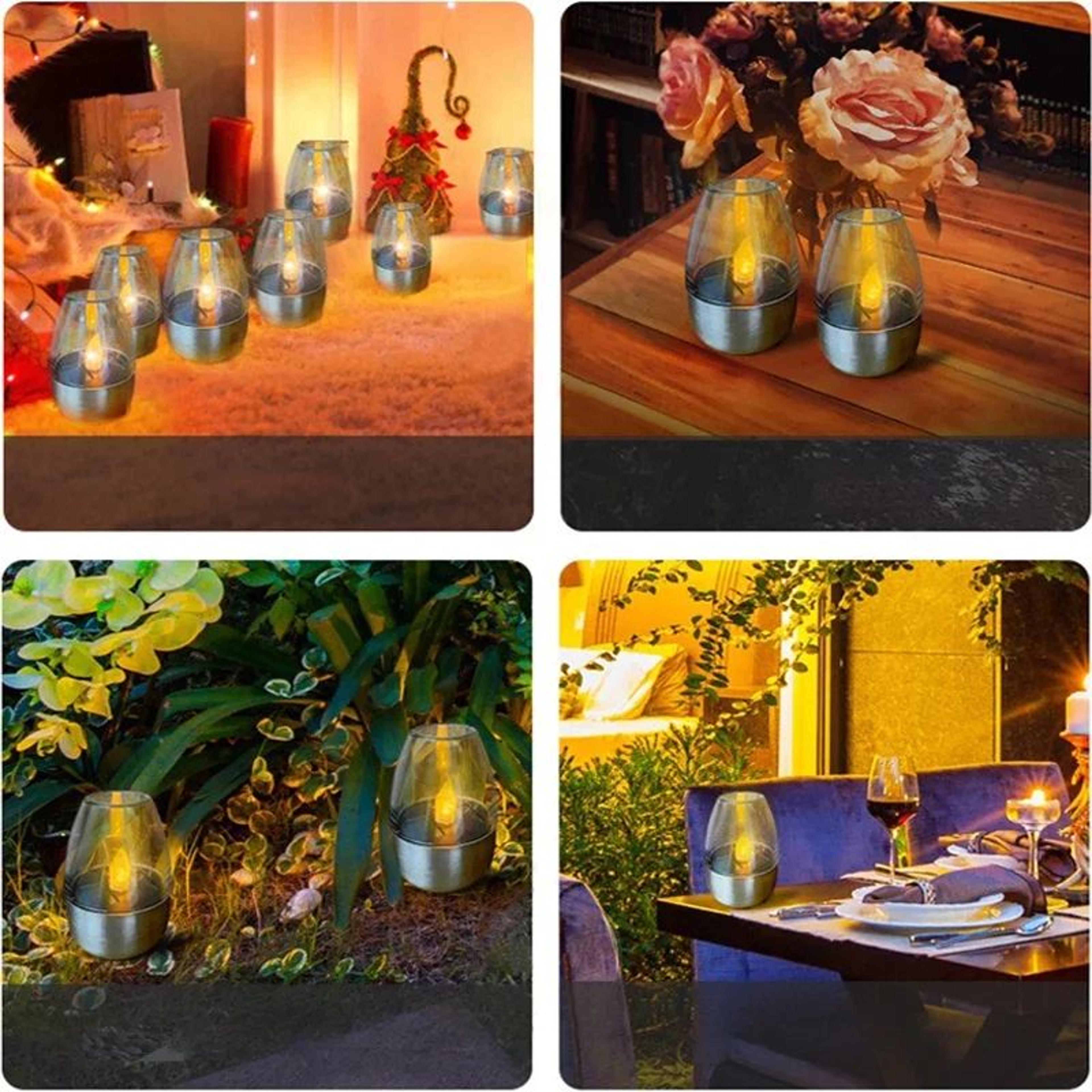 Solar LED Flameless Candle Light 5