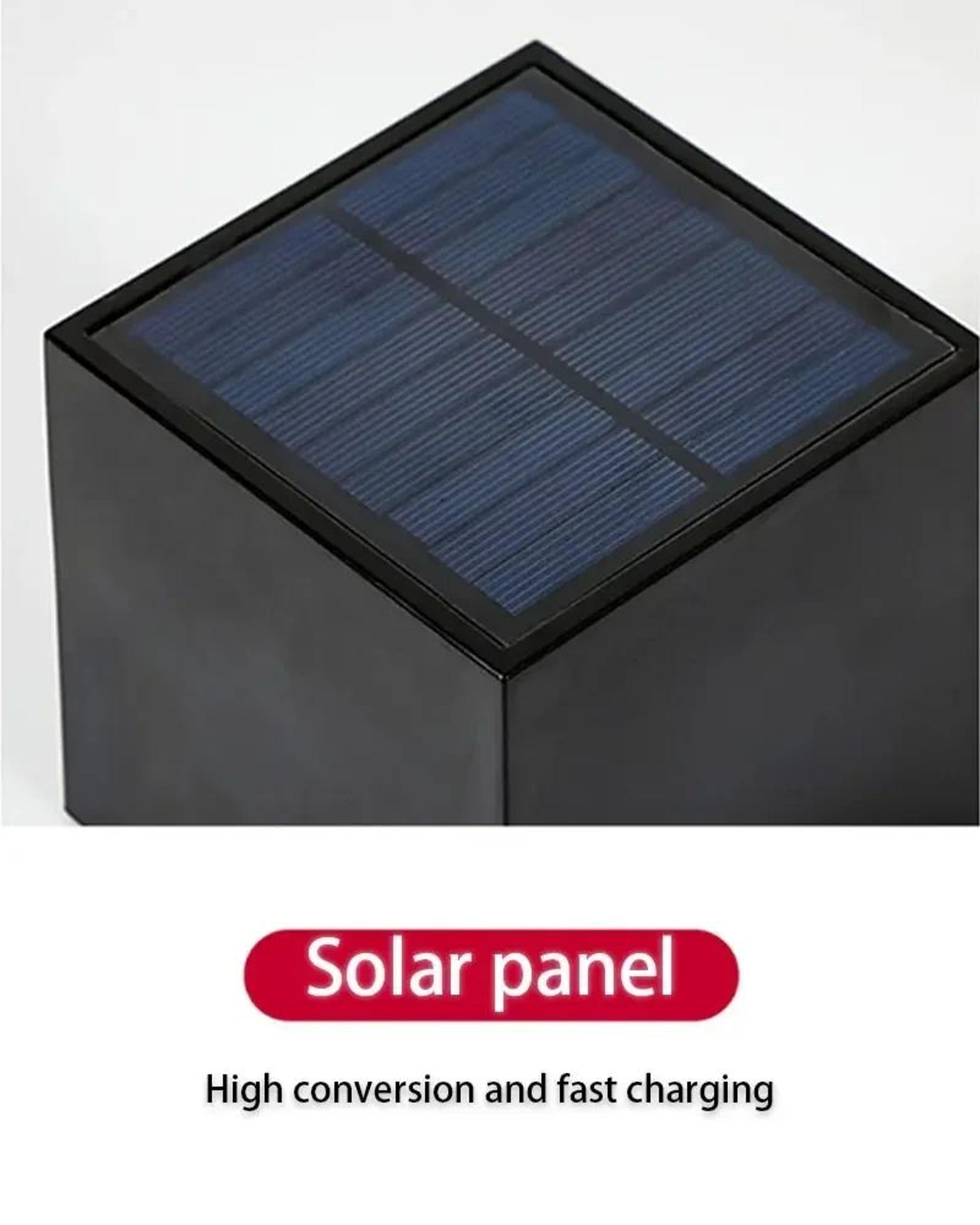Modern Solar Square Wall LED Light 12