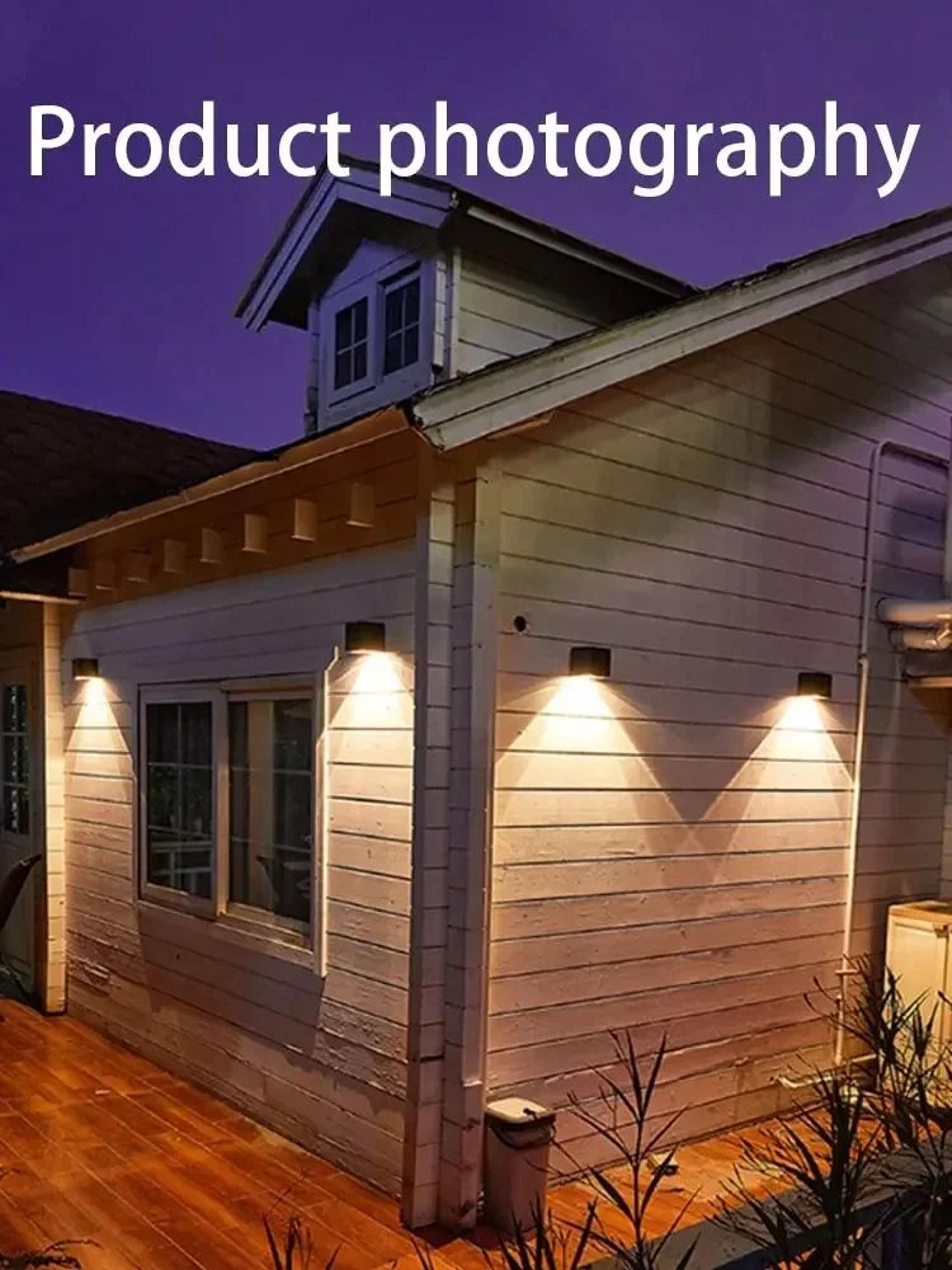 Modern Solar Square Wall LED Light 14