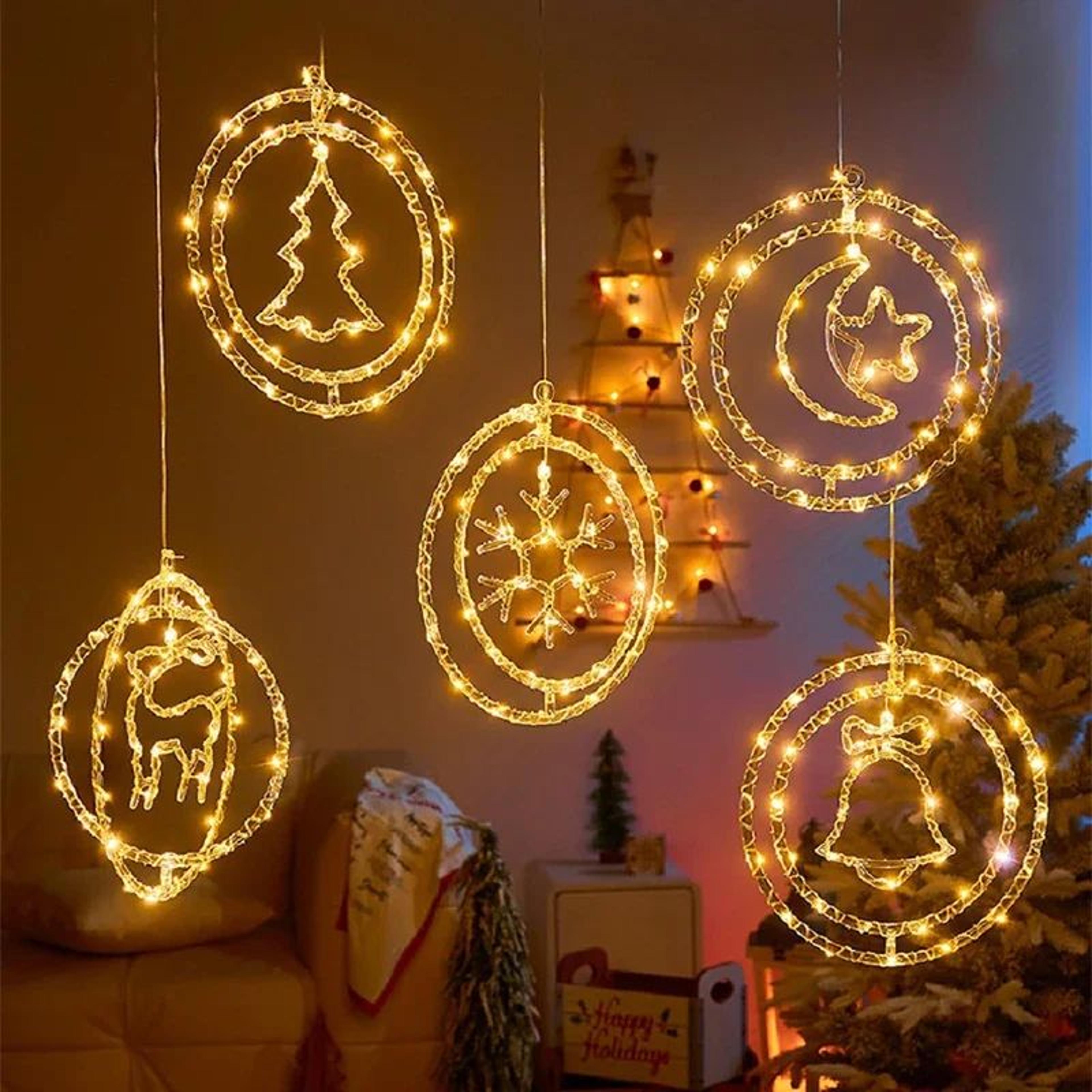 LED Christmas Figure Hanging Lights 0
