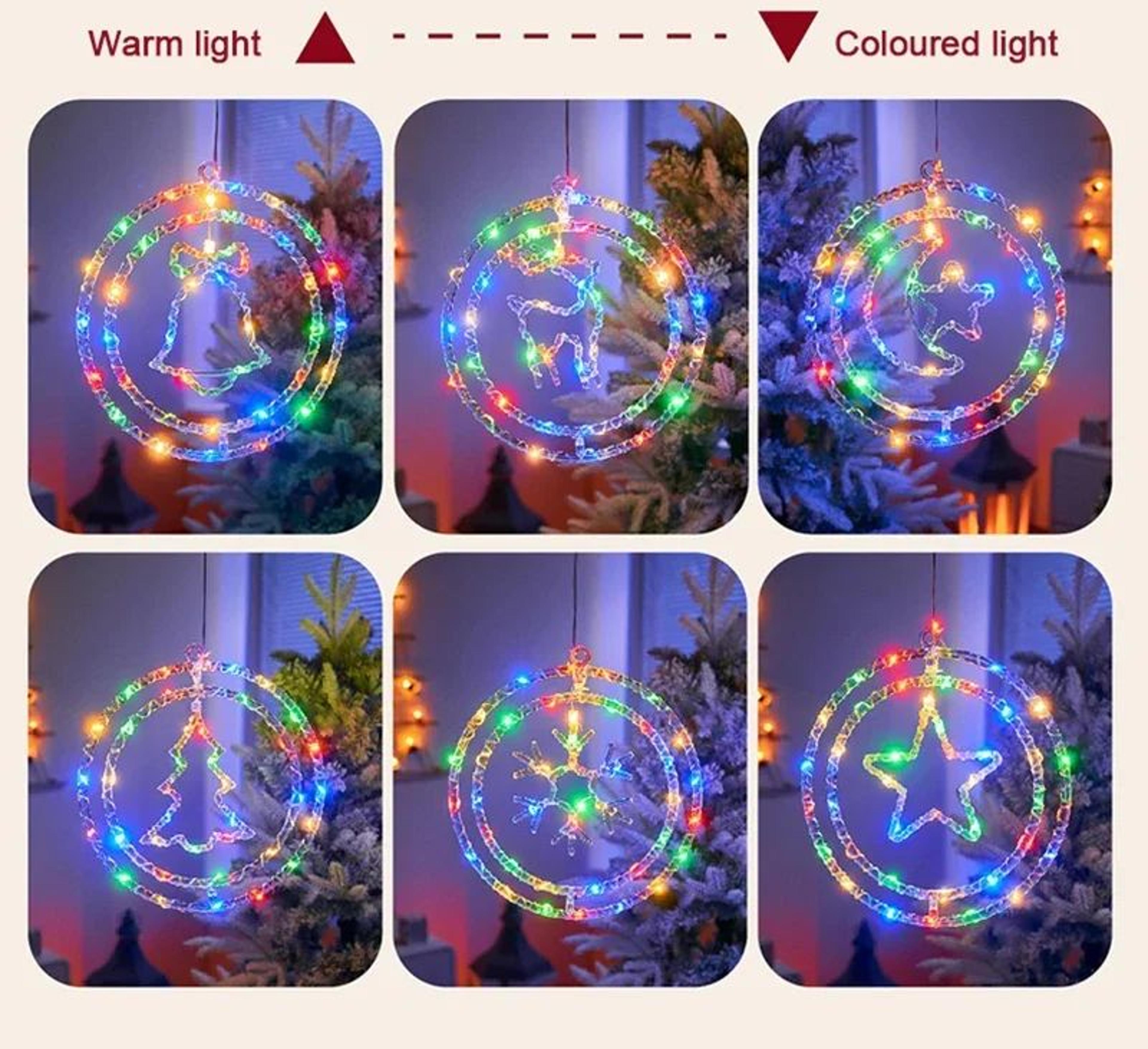 LED Christmas Figure Hanging Lights 10