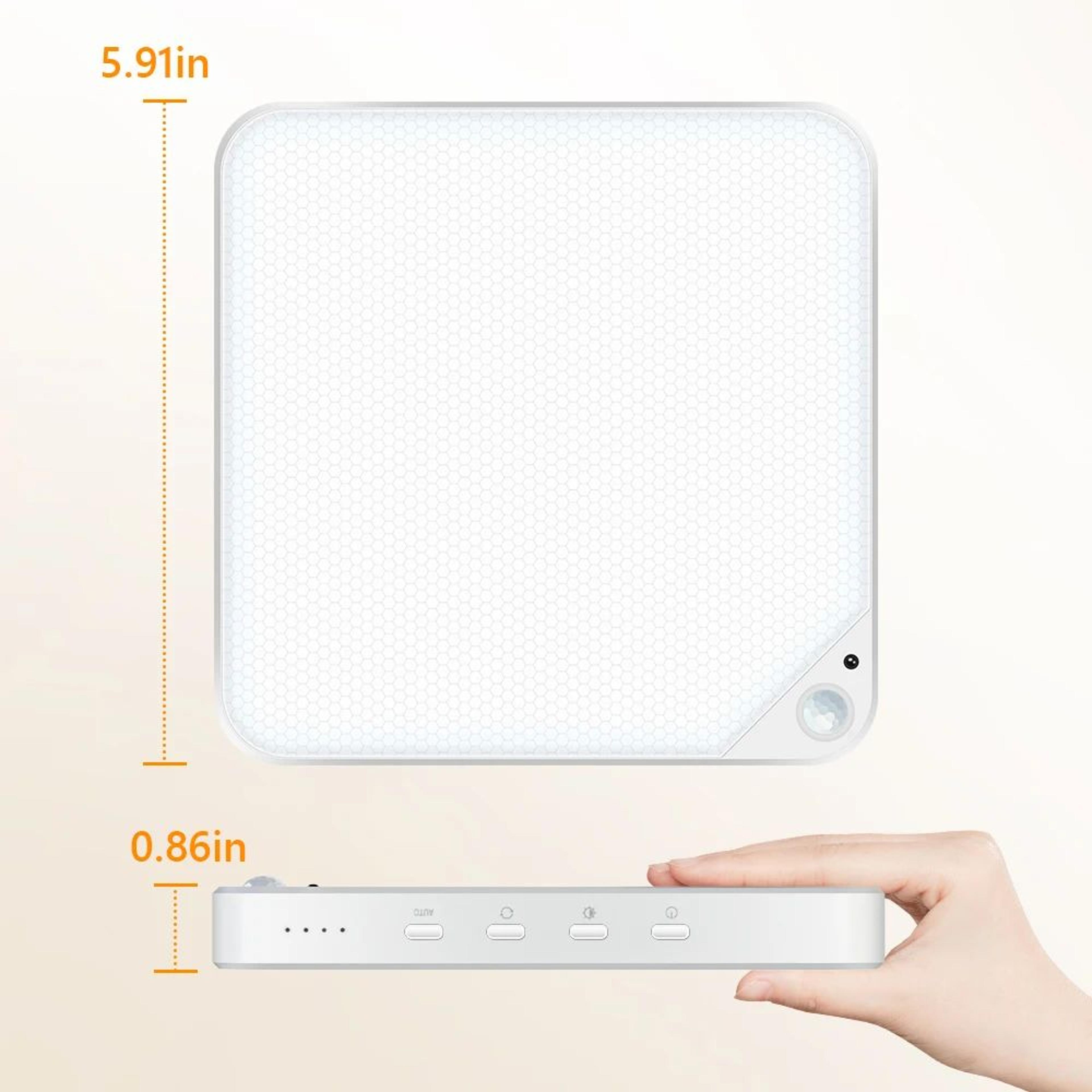 Rechargeable Motion Sensor Ceiling Light 10