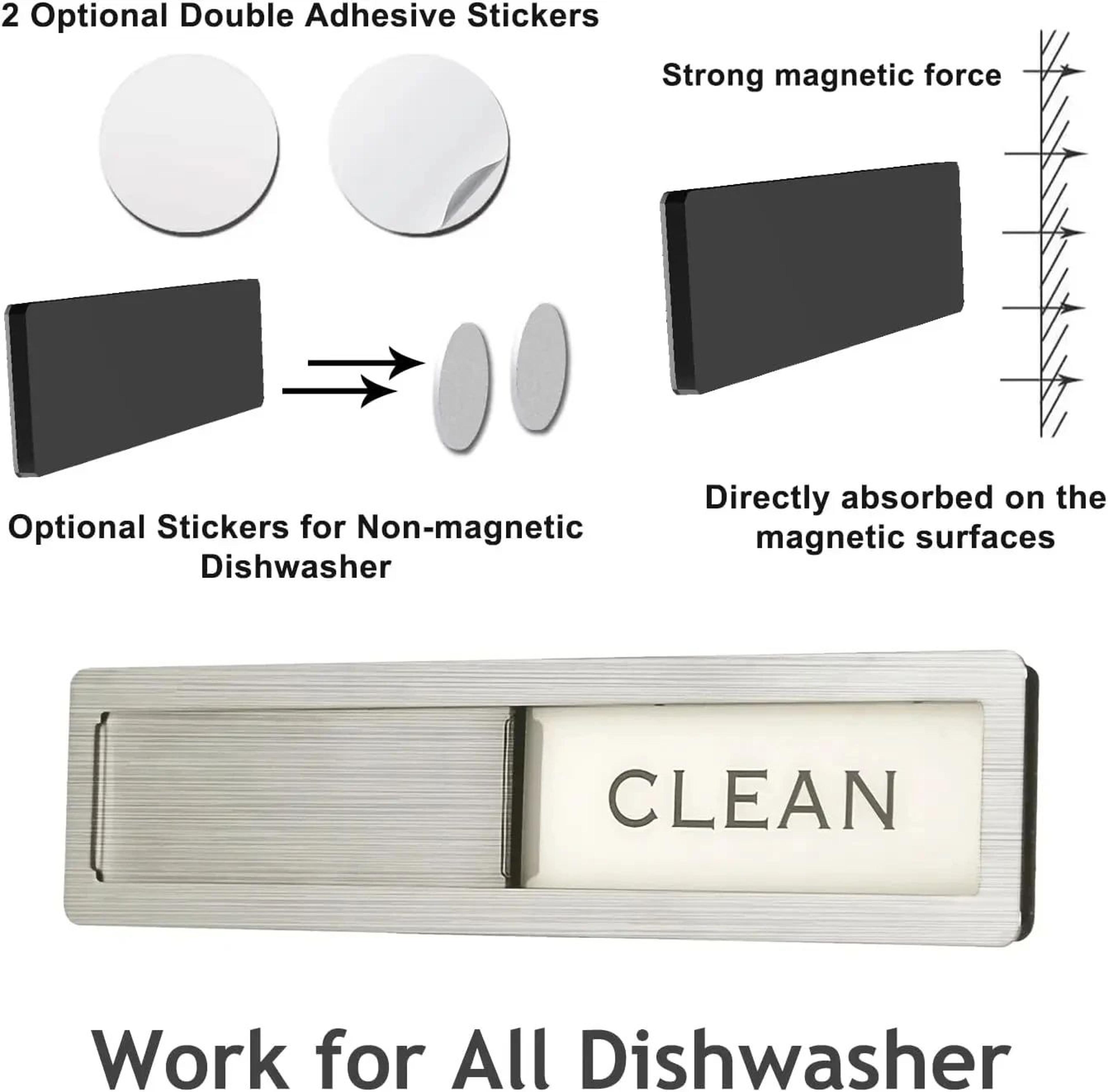Dishwasher Clean Dirty Magnetic Sign 9