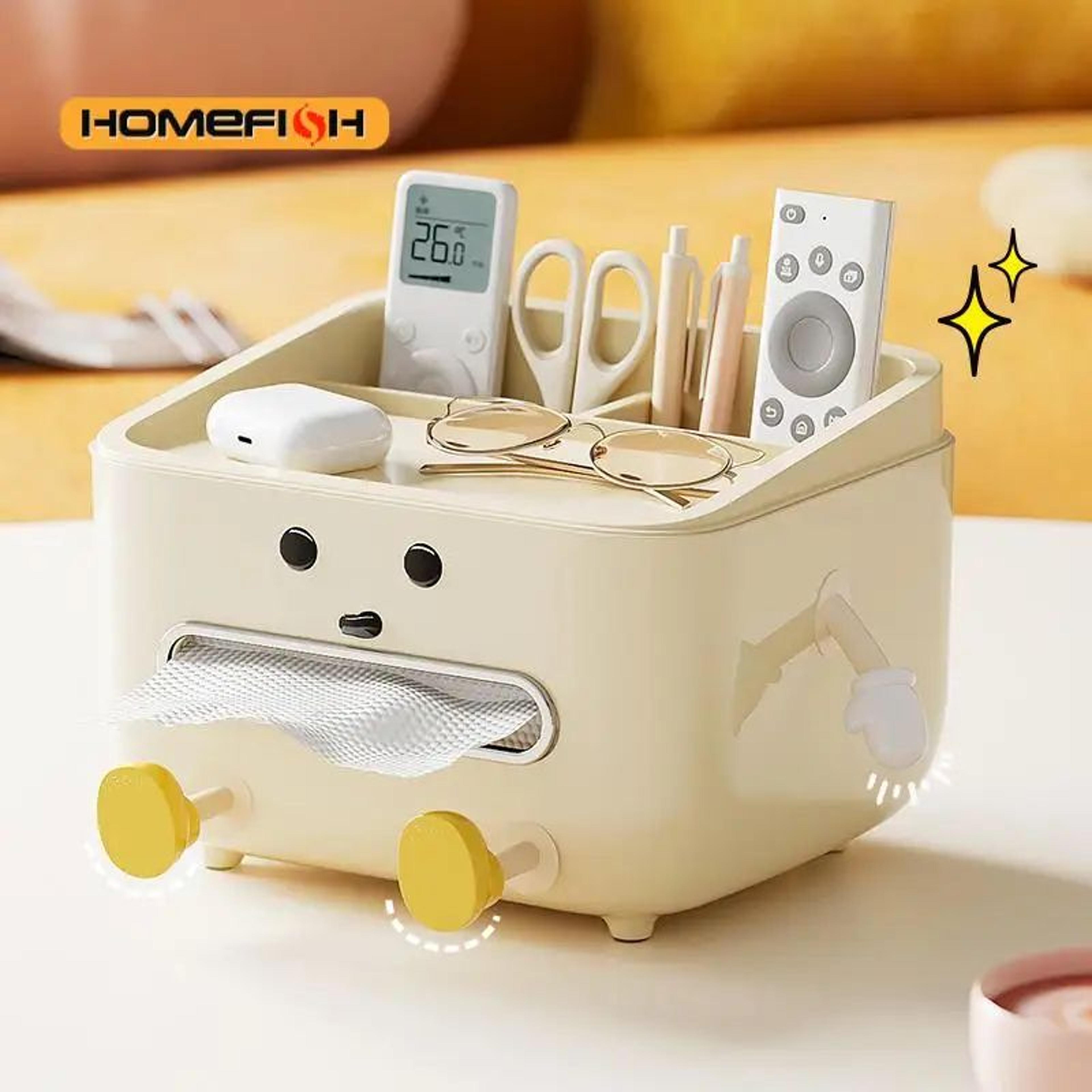 Desktop Paper Towel Organizer Box 0