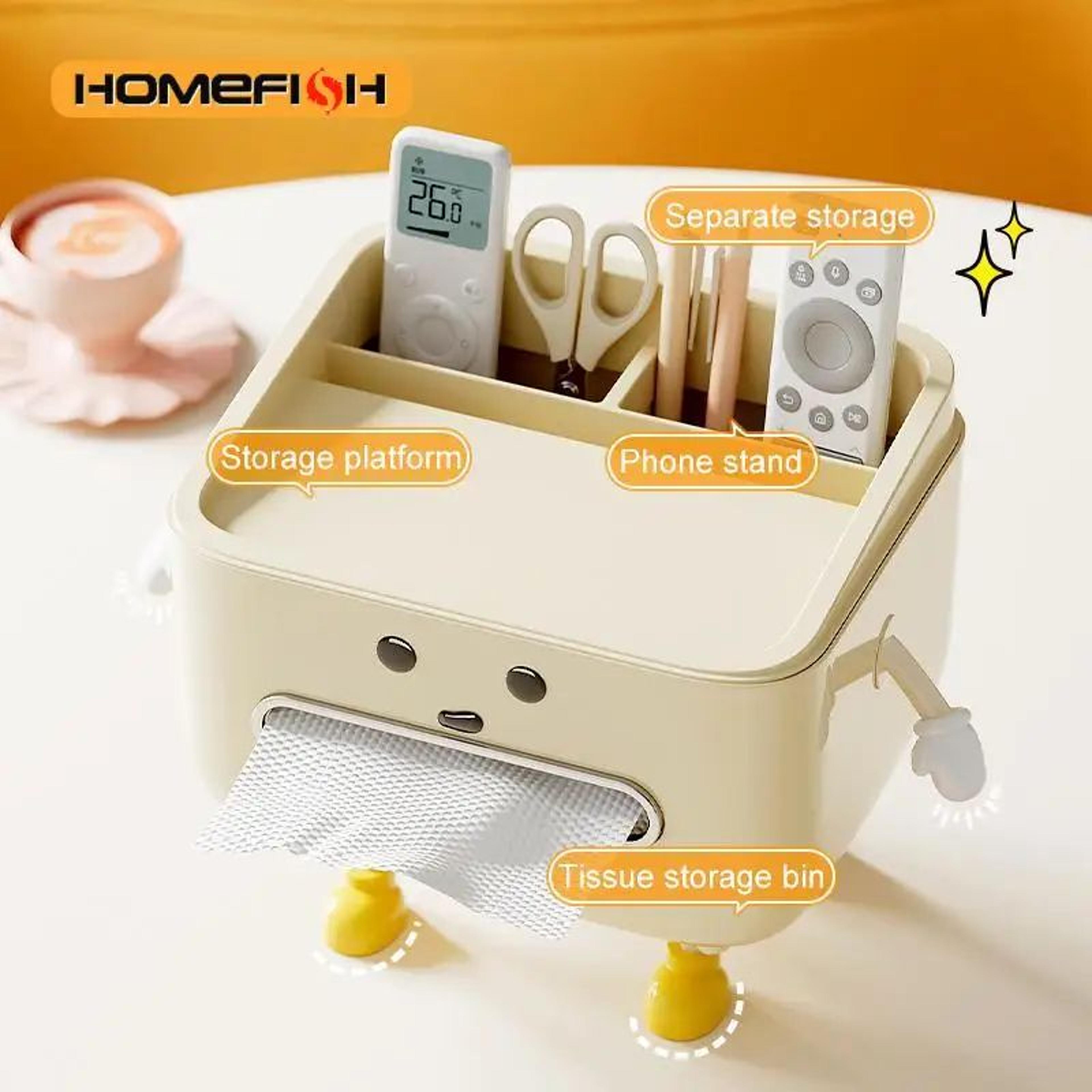 Desktop Paper Towel Organizer Box 4