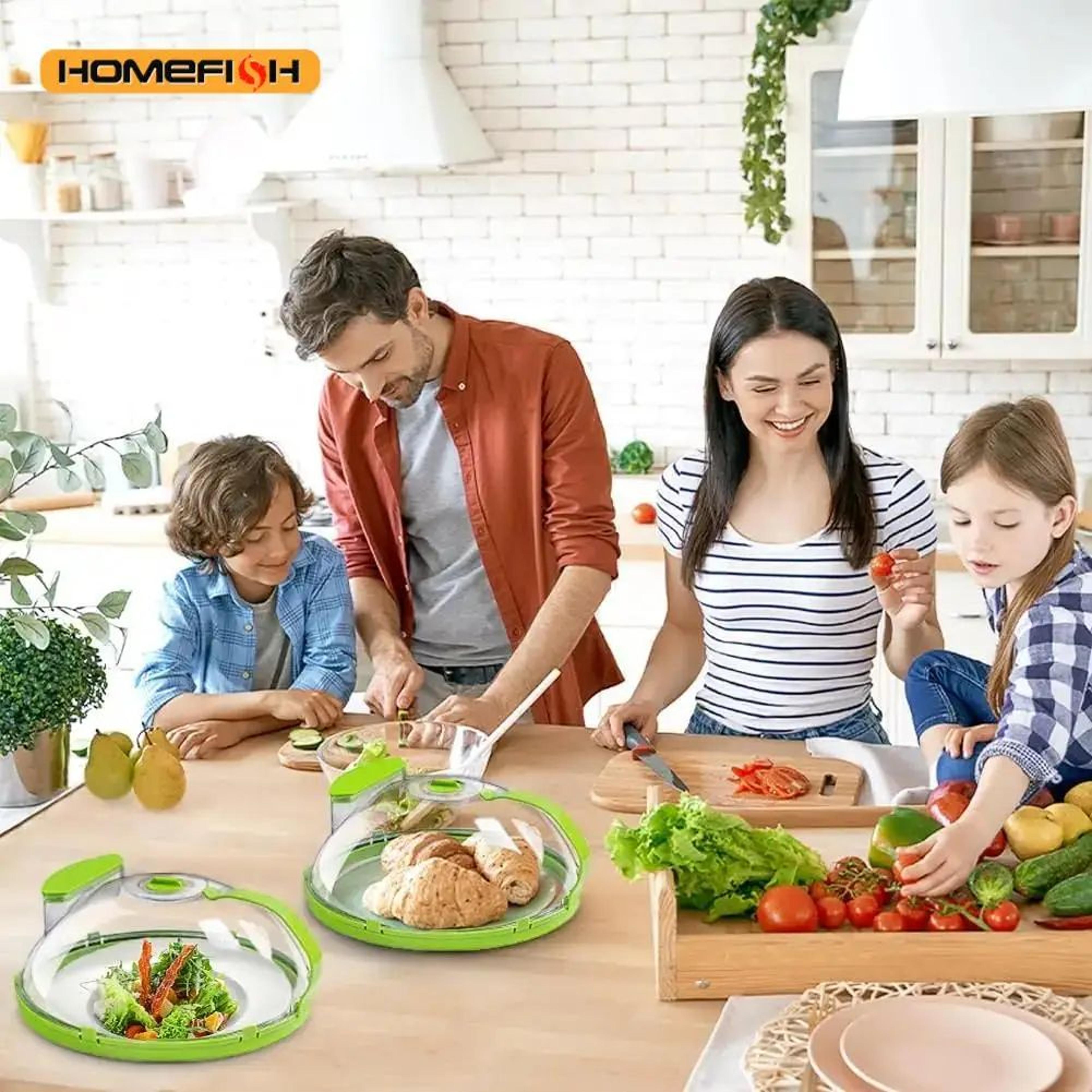 Clear Microwave Food Cover Lid 3