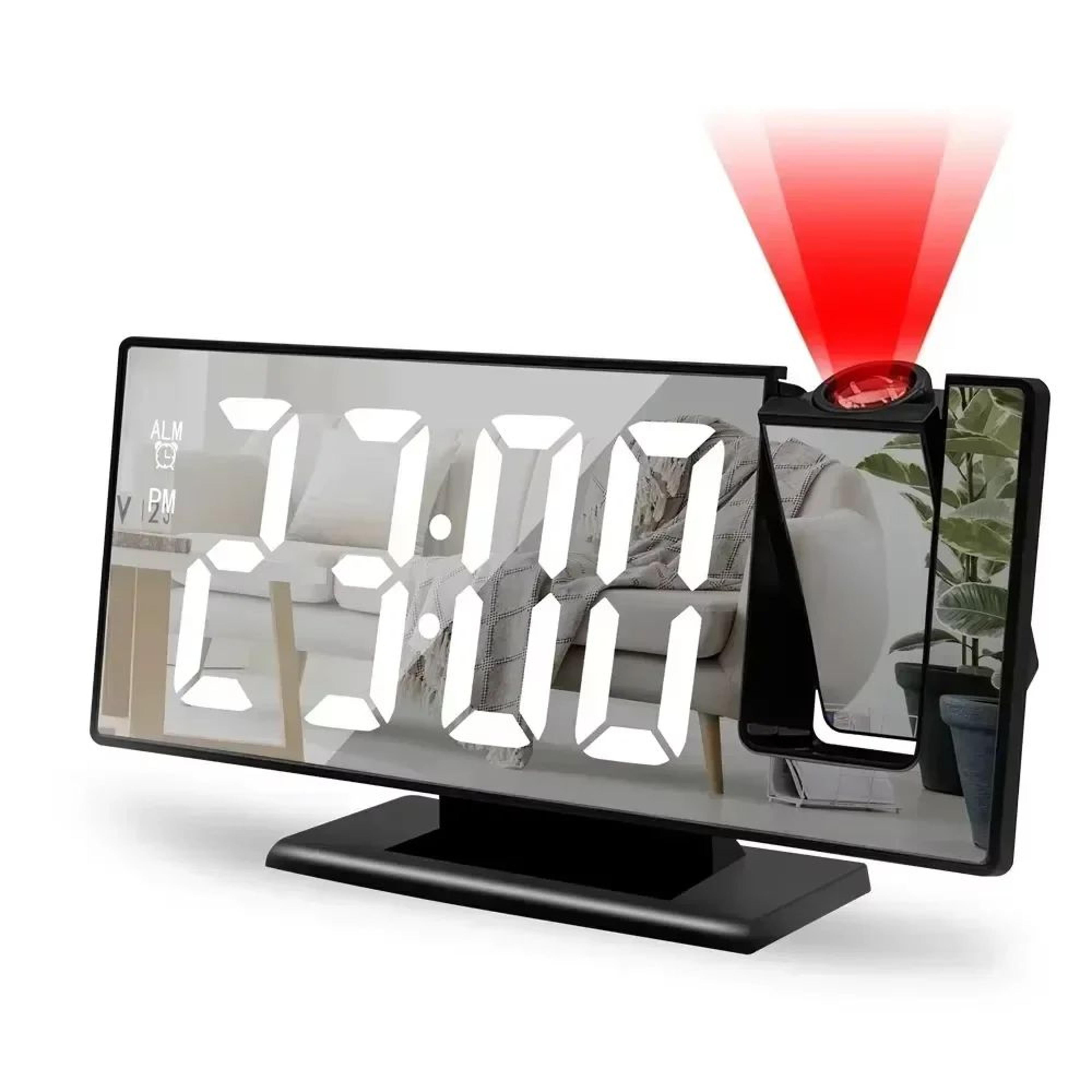 LED Projection Alarm Clock 2