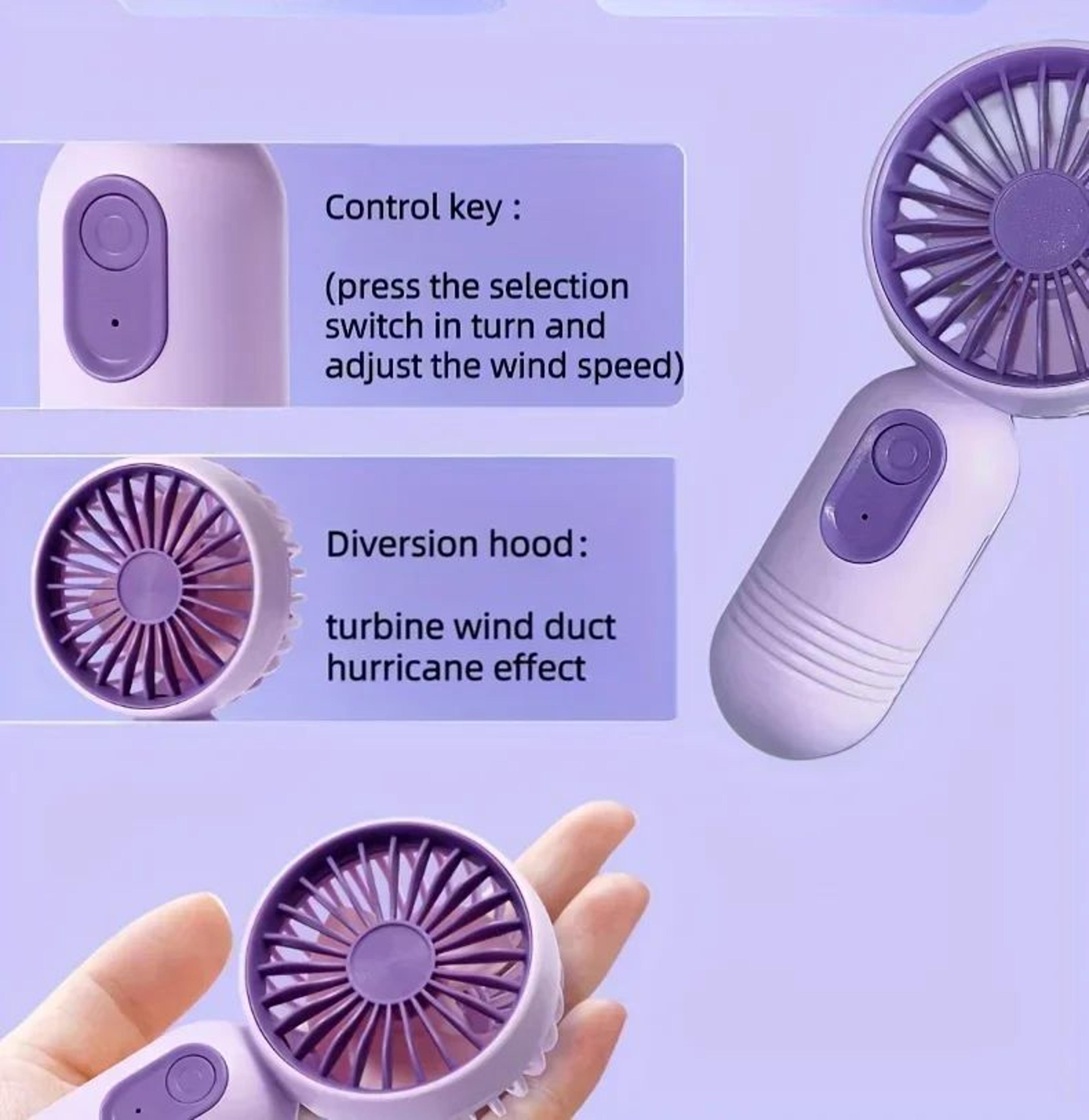 Mini Portable USB Handheld Fan 7