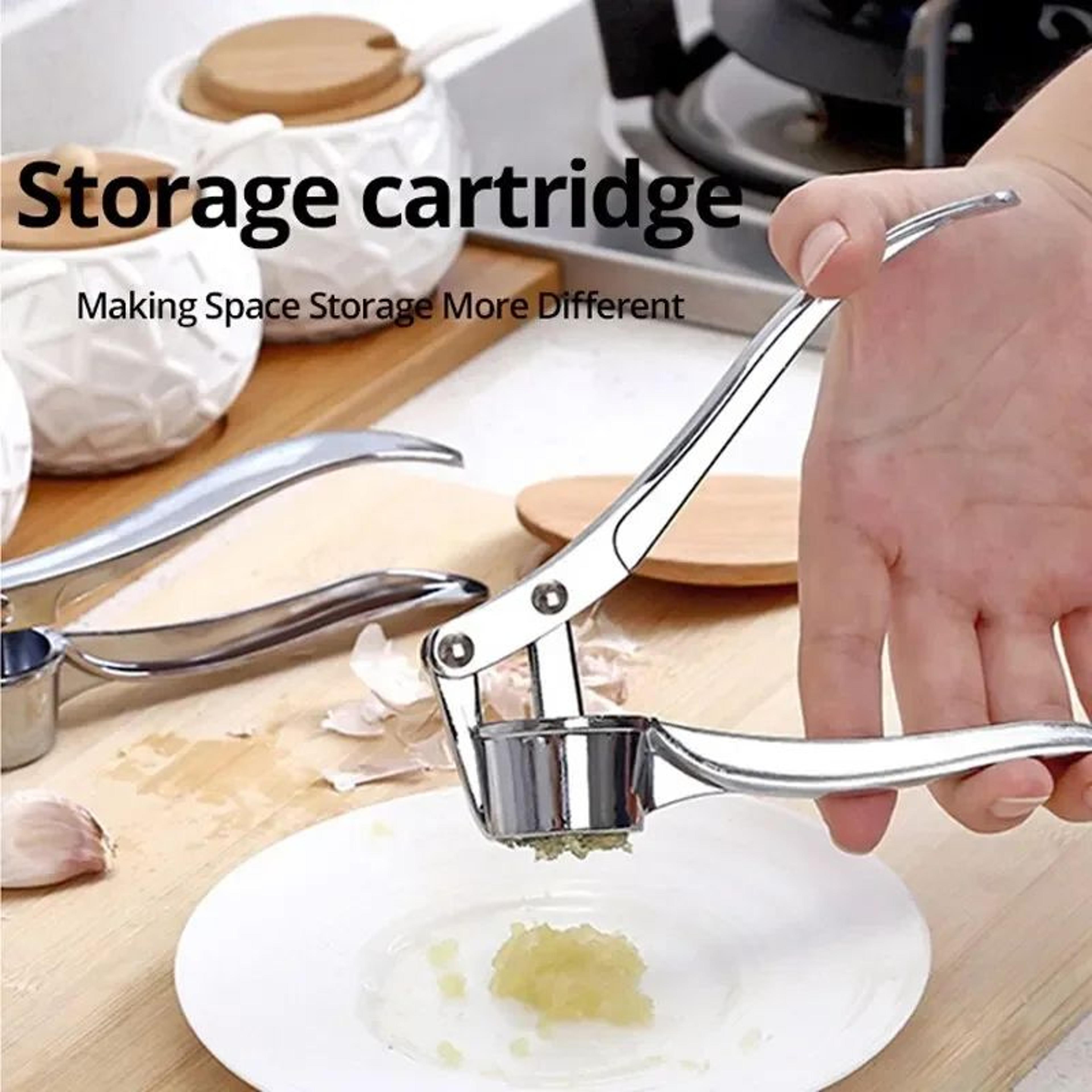 Stainless Steel Garlic Masher And Ginger Press 0