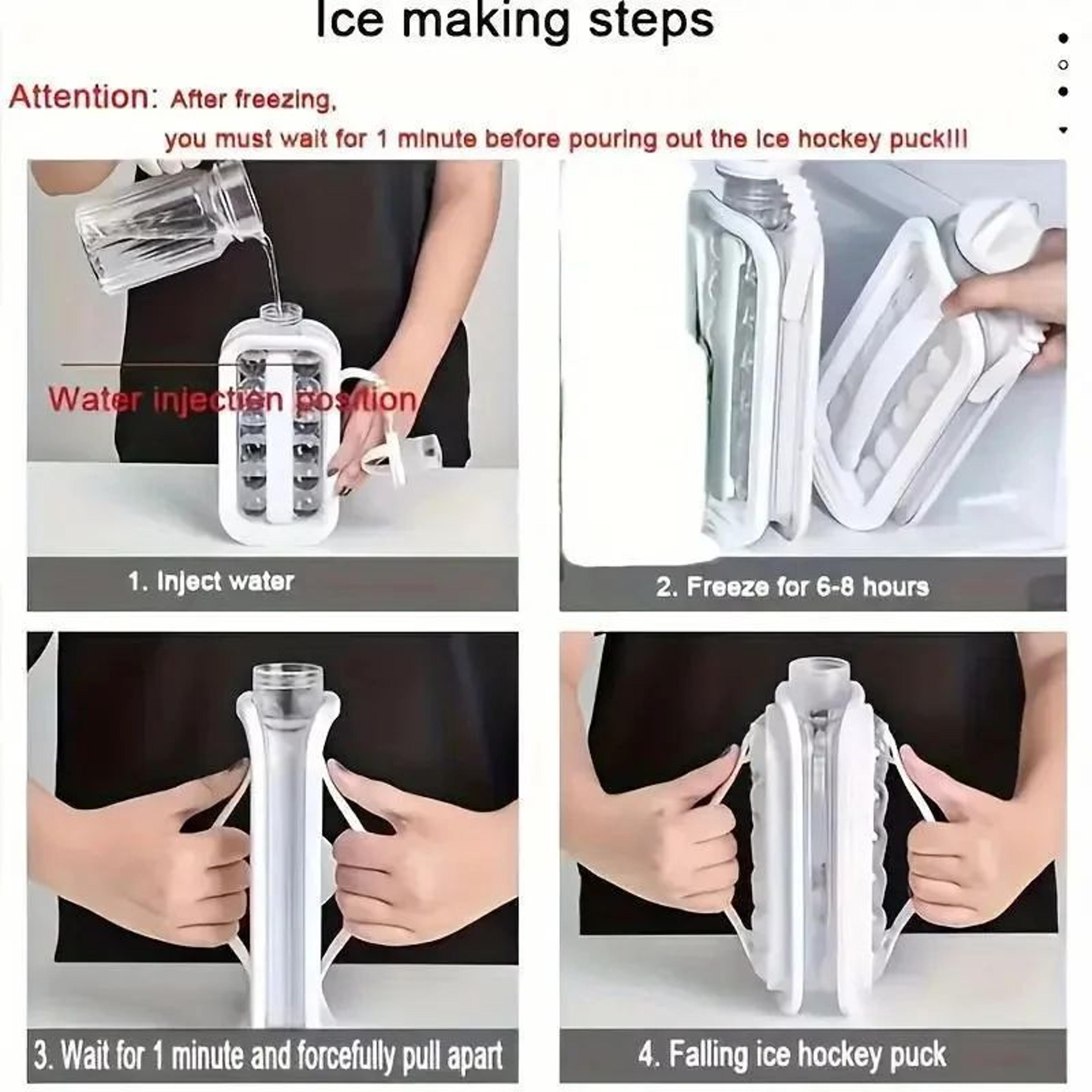 Portable Silicone Ice Making Mold Pitcher 4