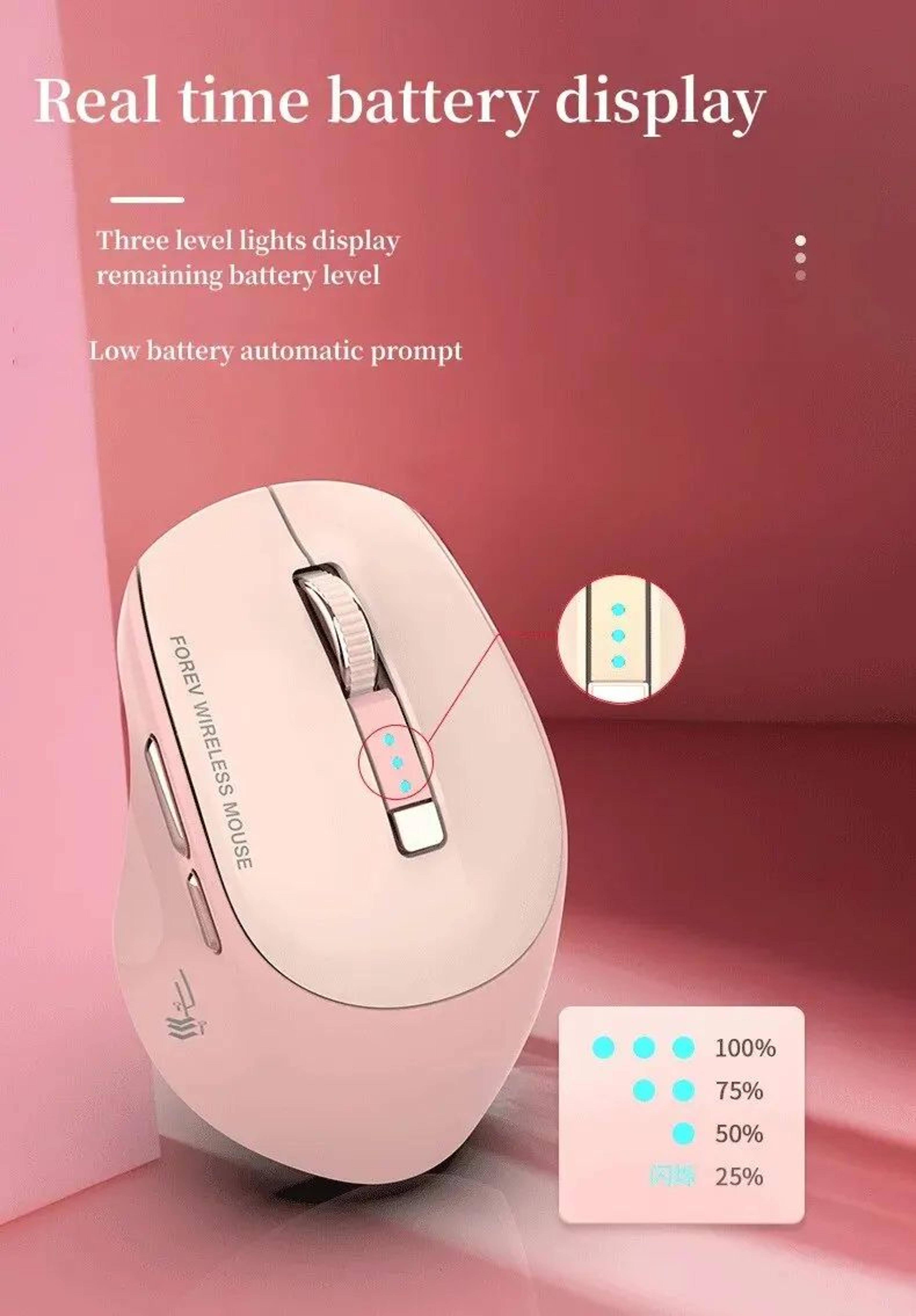 ITLY W2 Rechargeable Wireless Bluetooth Mouse 7