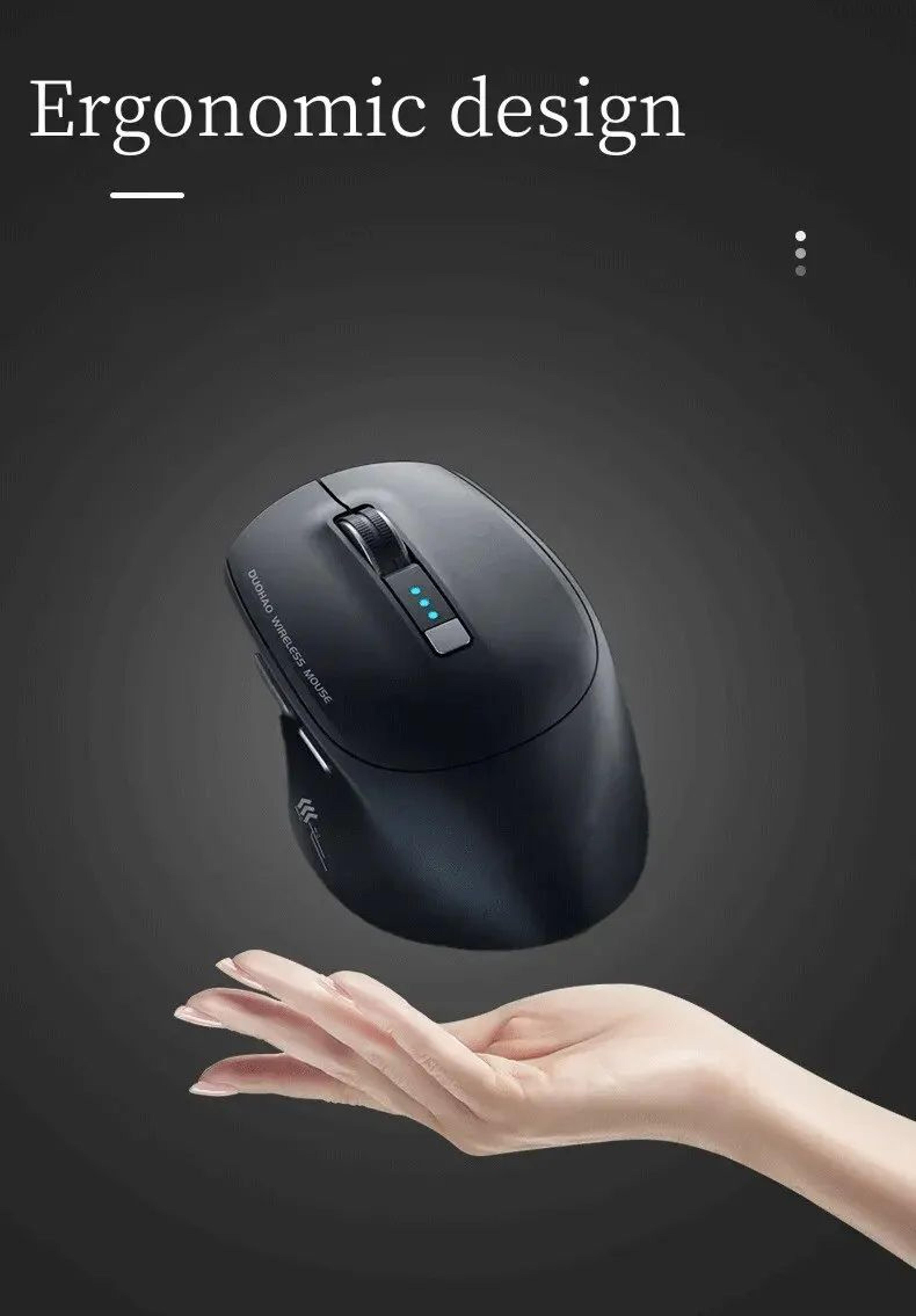 ITLY W2 Rechargeable Wireless Bluetooth Mouse 9