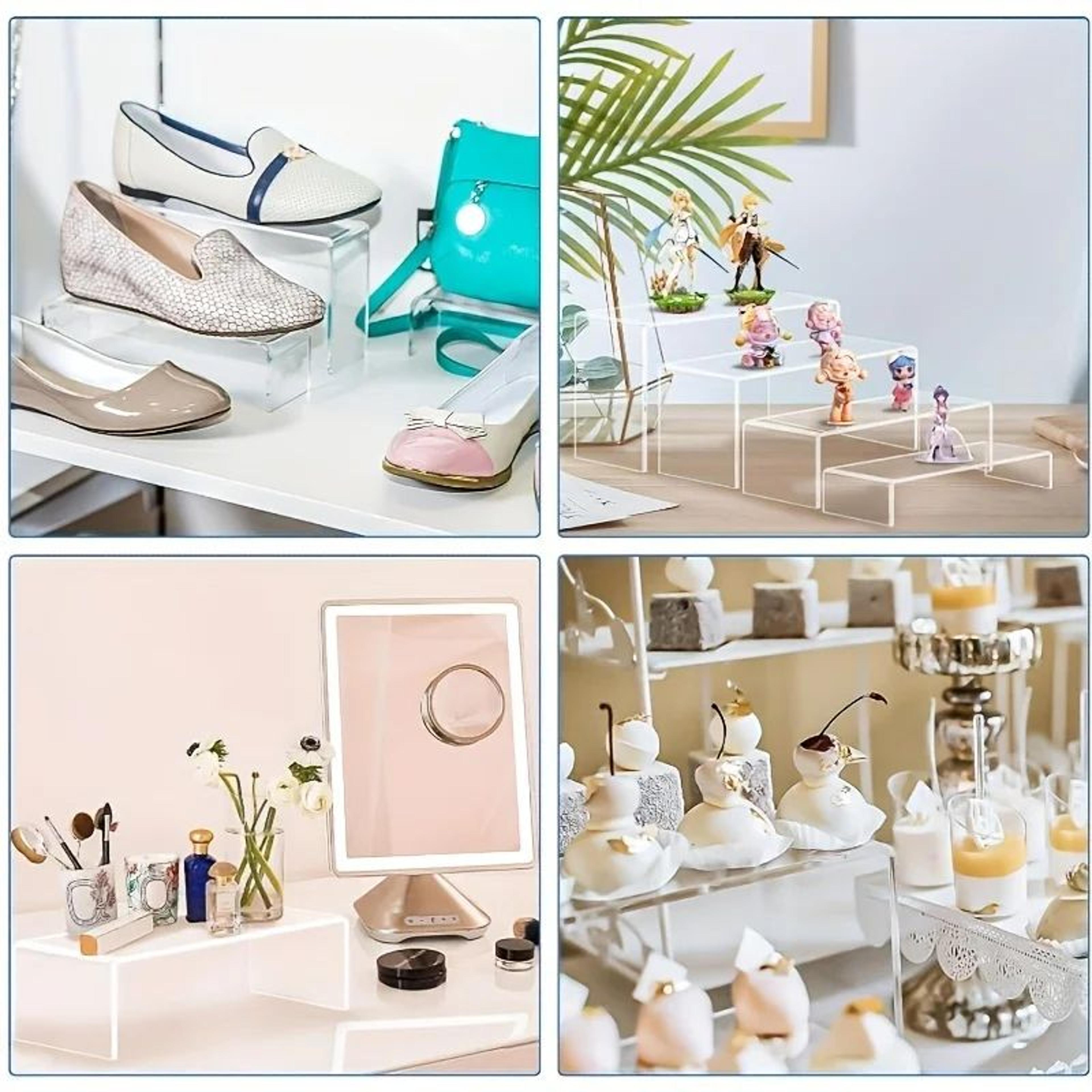 Acrylic Dessert Display Stand Set 4
