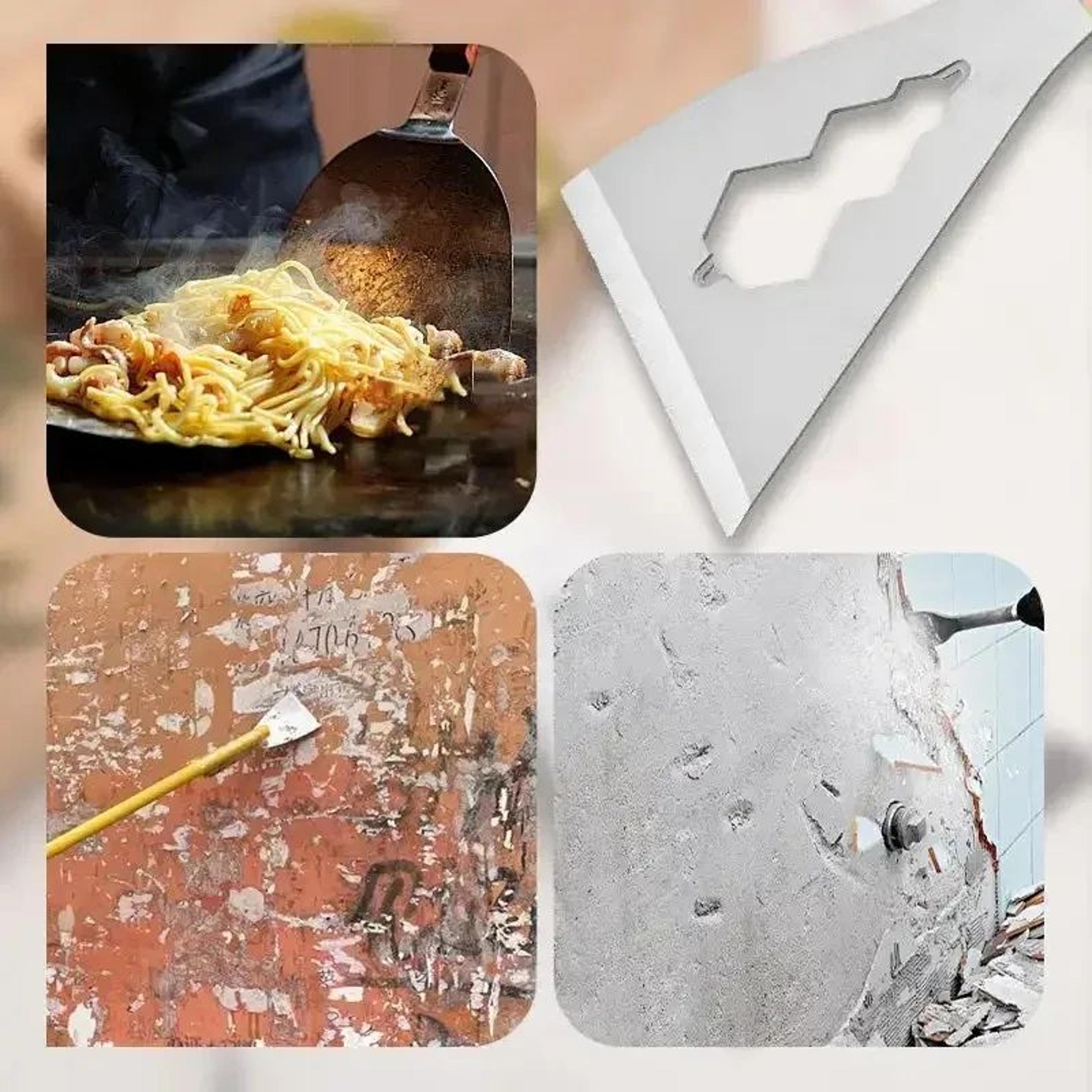 Stainless Steel Ash Scraper Cleaning Shovel 4