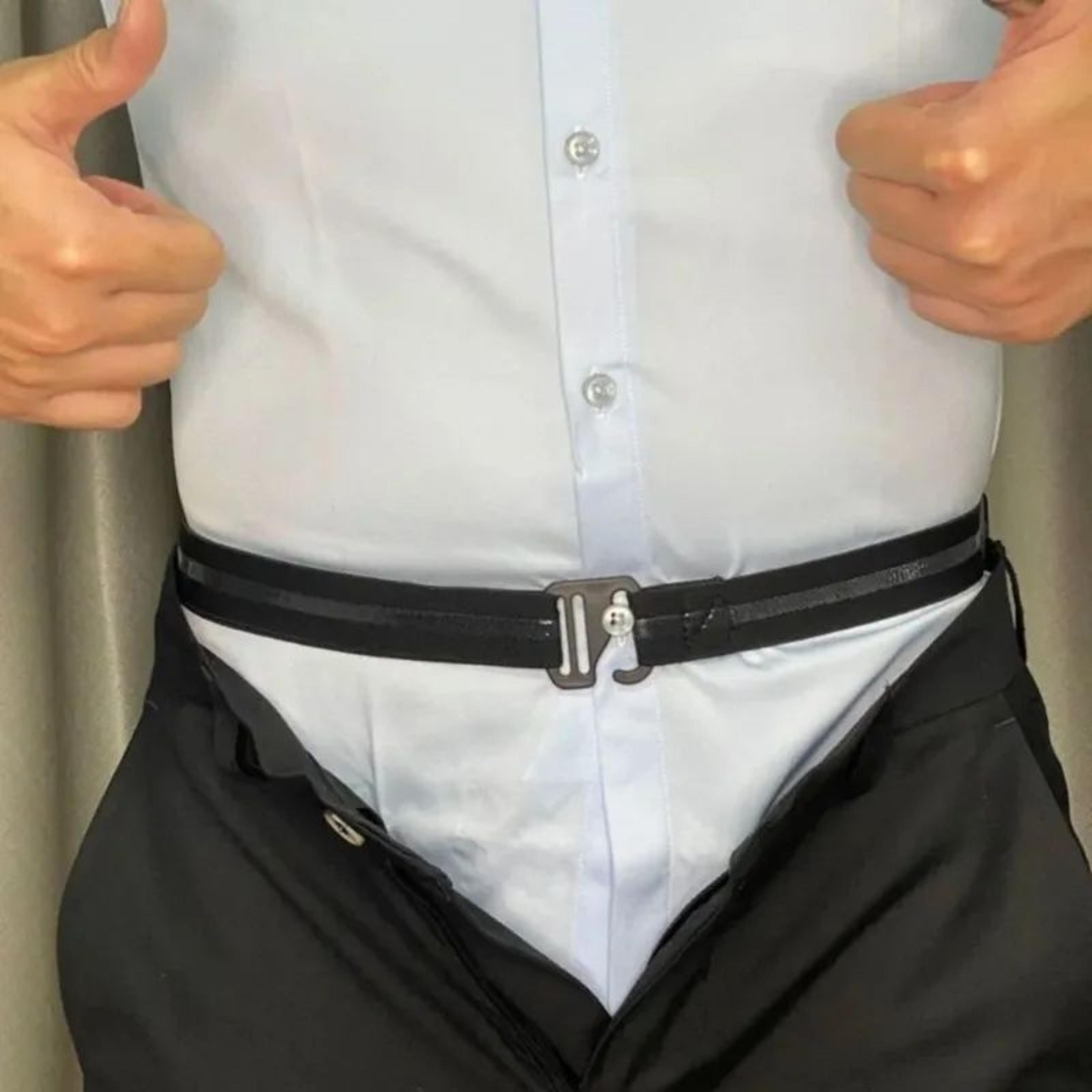 Mens Adjustable Anti Slip Shirt Stays 0