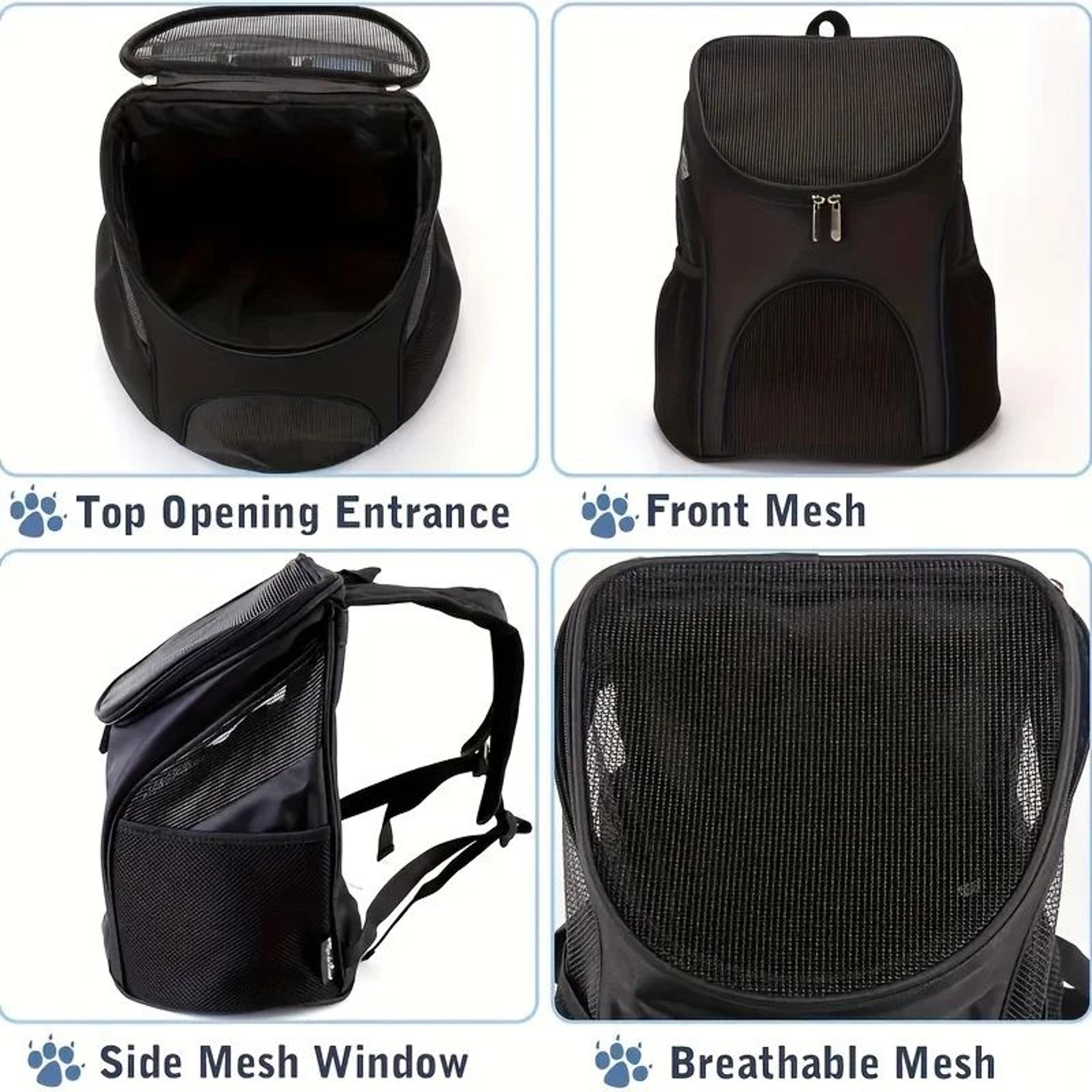 Breathable Mesh Dog Carrier Backpack 4