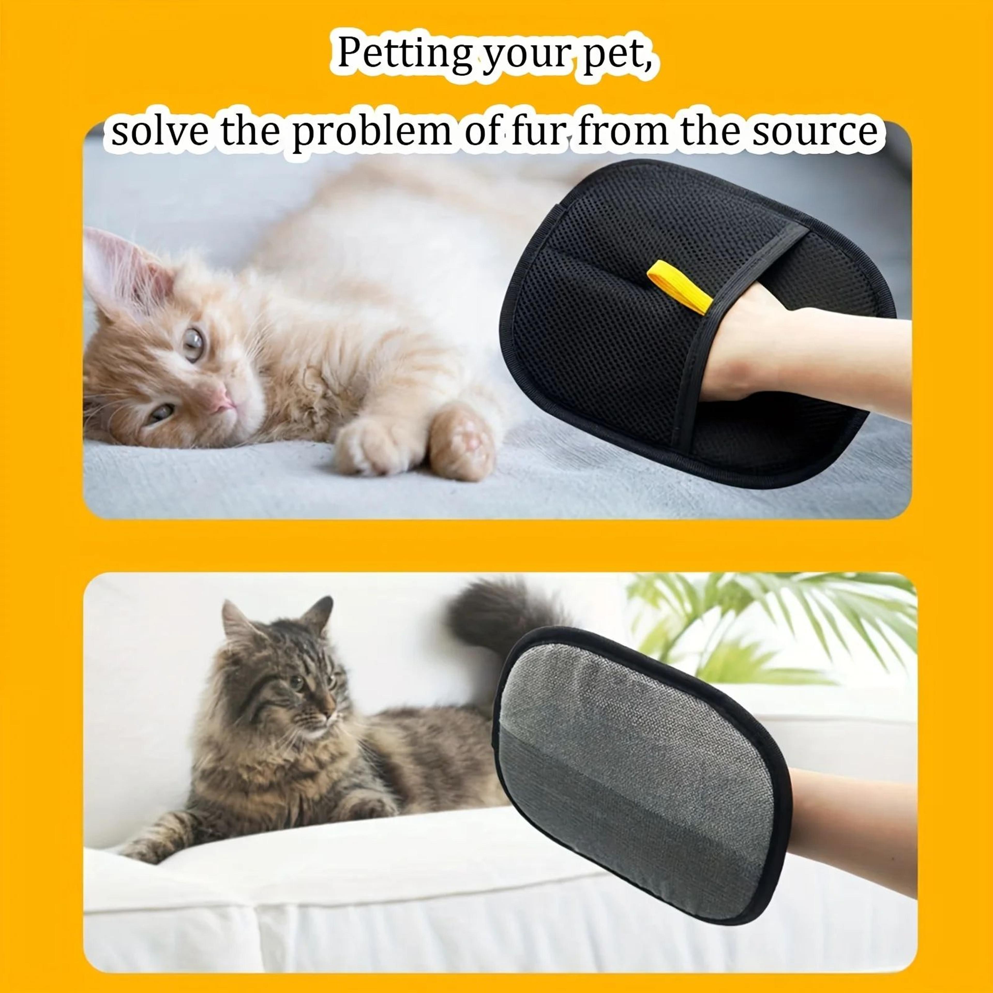 Reusable Pet Hair Remover Grooming Glove 4