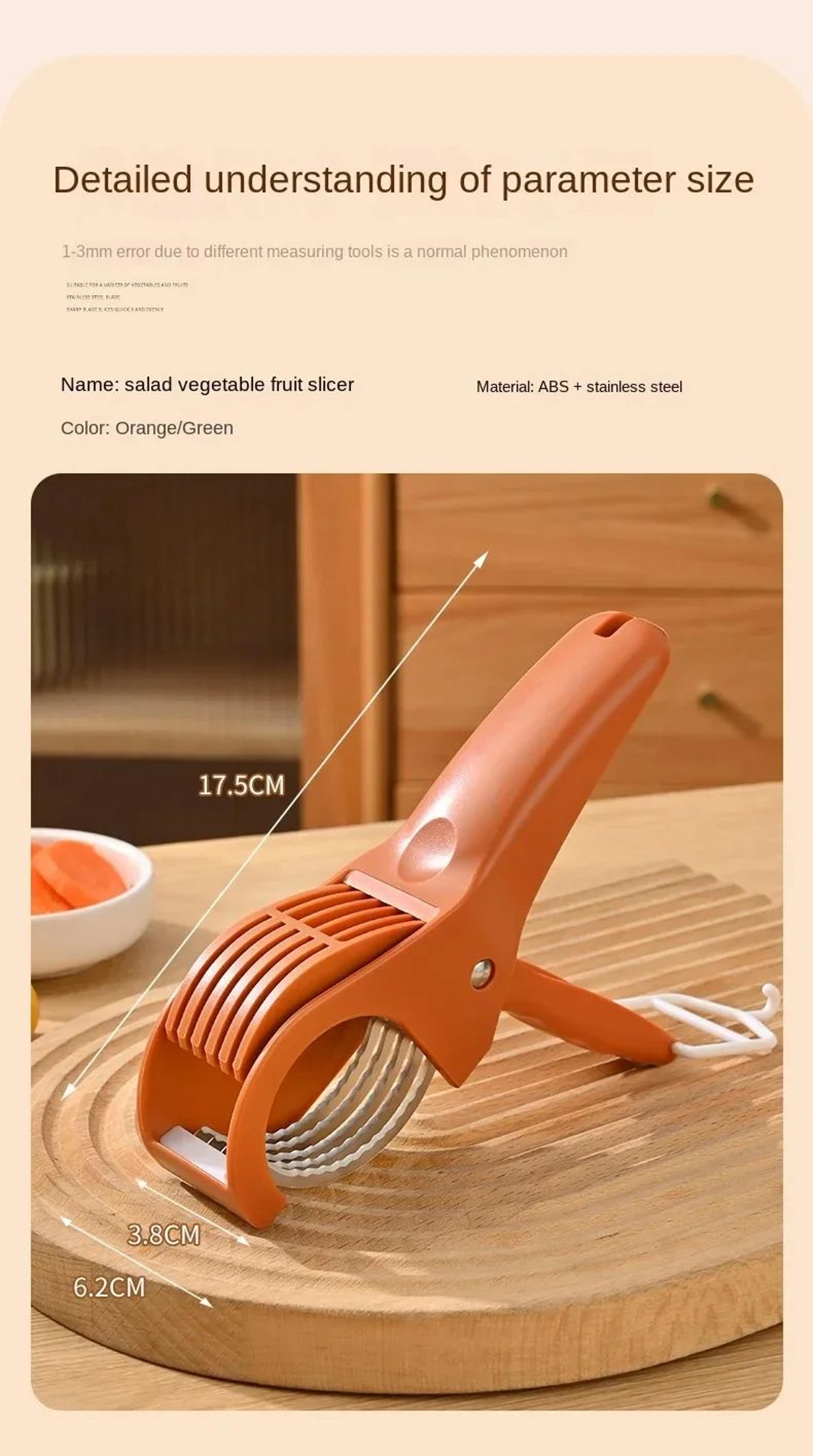 Stainless Steel Vegetable And Fruit Slicer 8